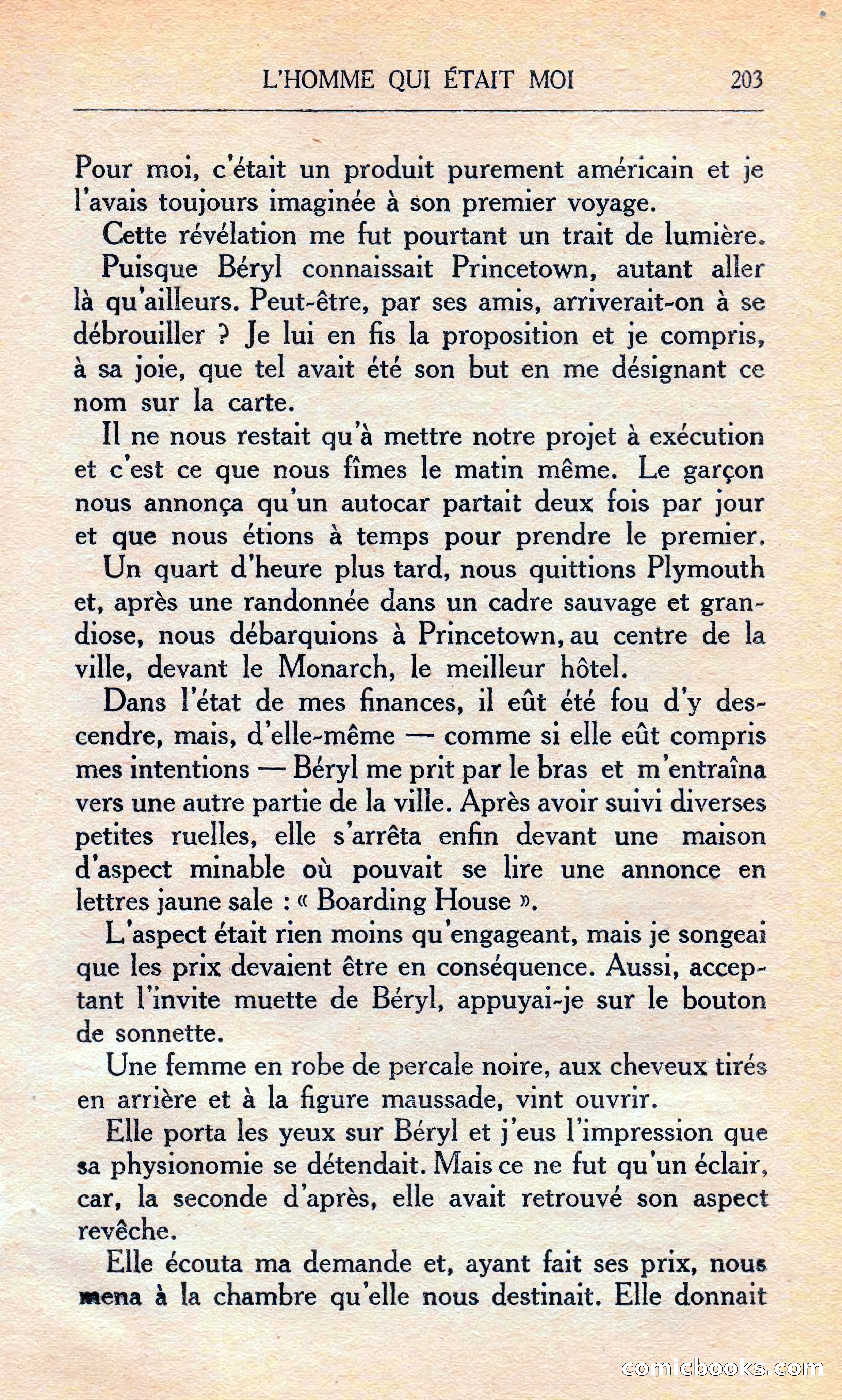 L'homme Qui Était Moi — page 209 of 309
