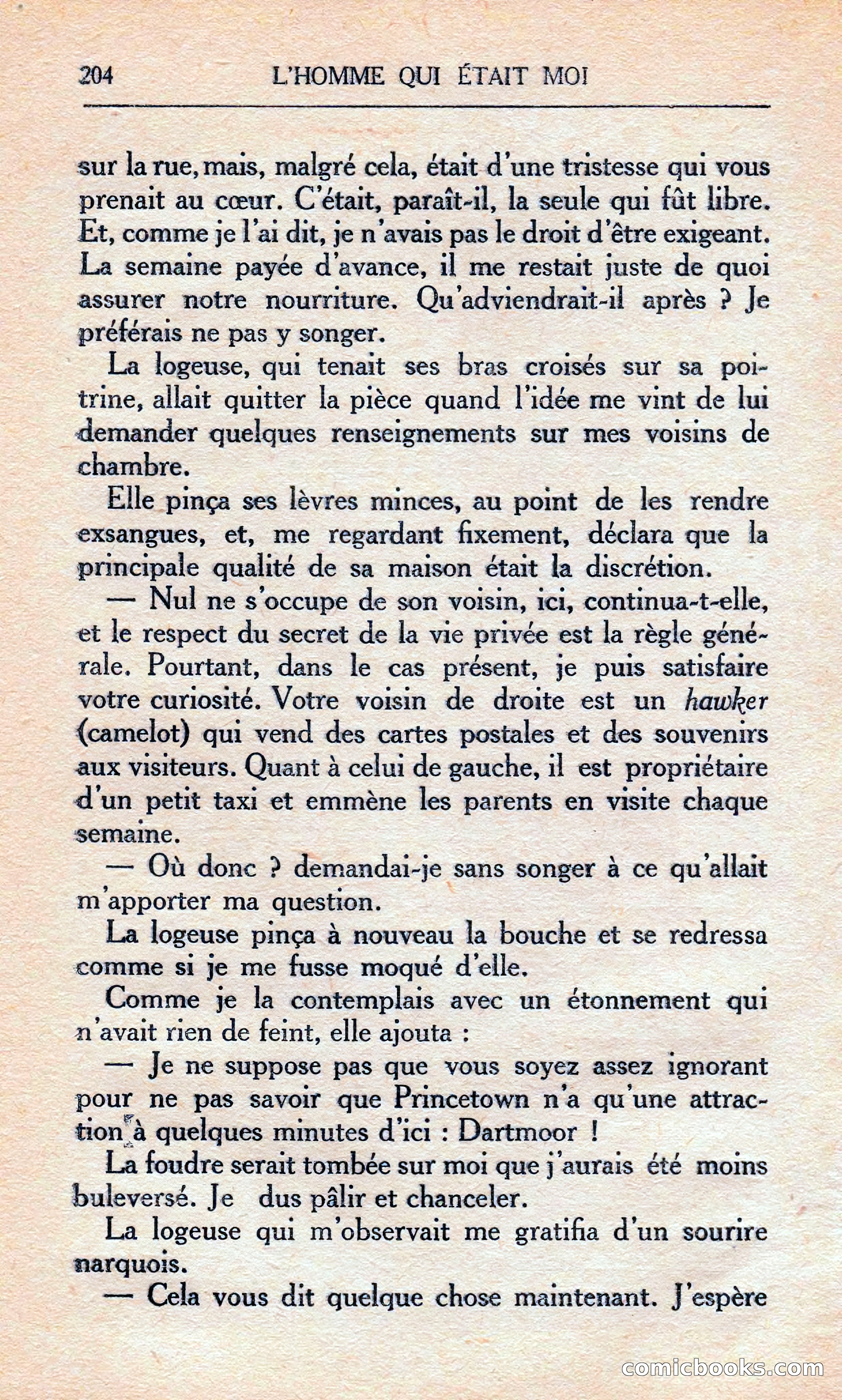 L'homme Qui Était Moi — page 210 of 309