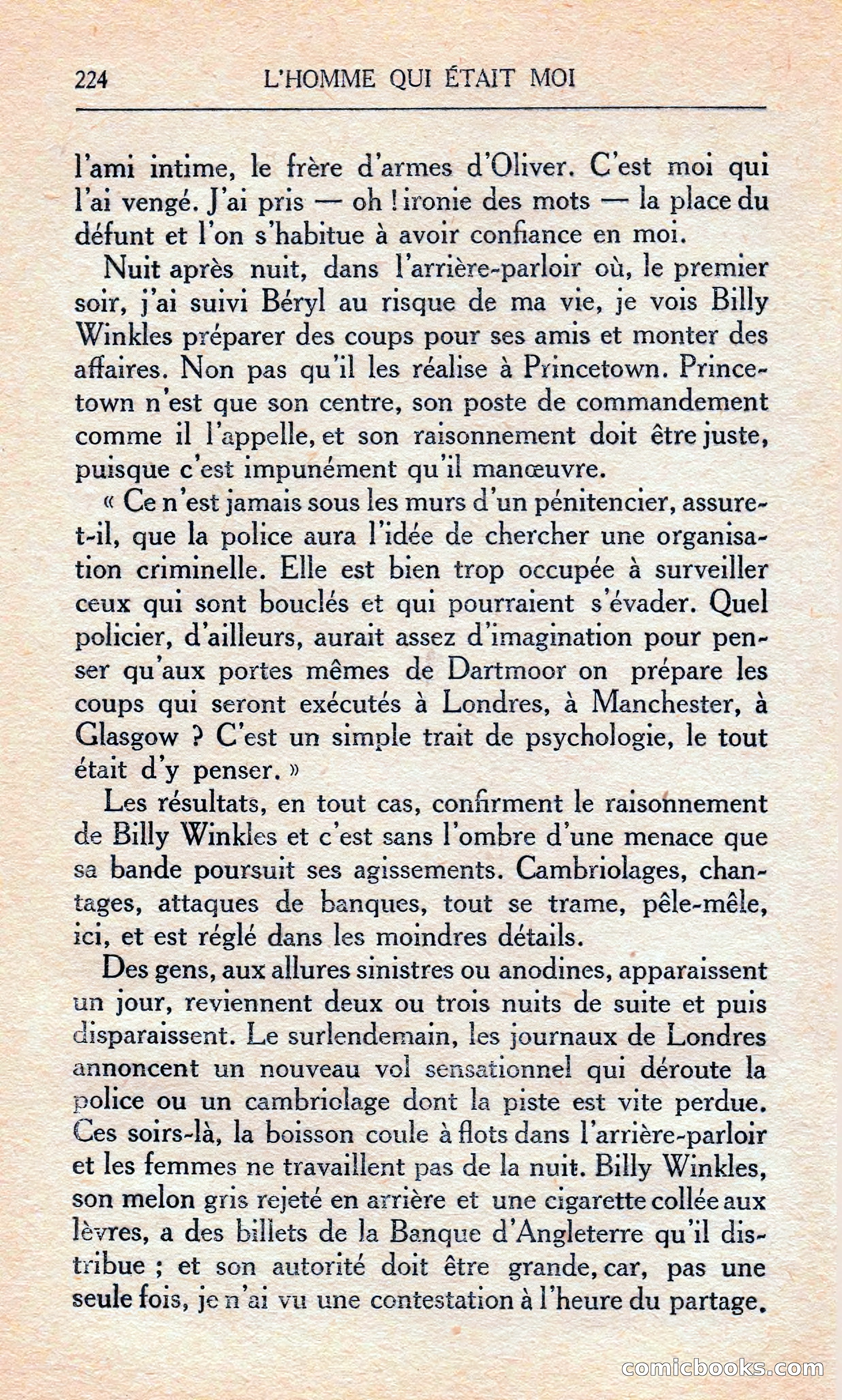 L'homme Qui Était Moi — page 230 of 309