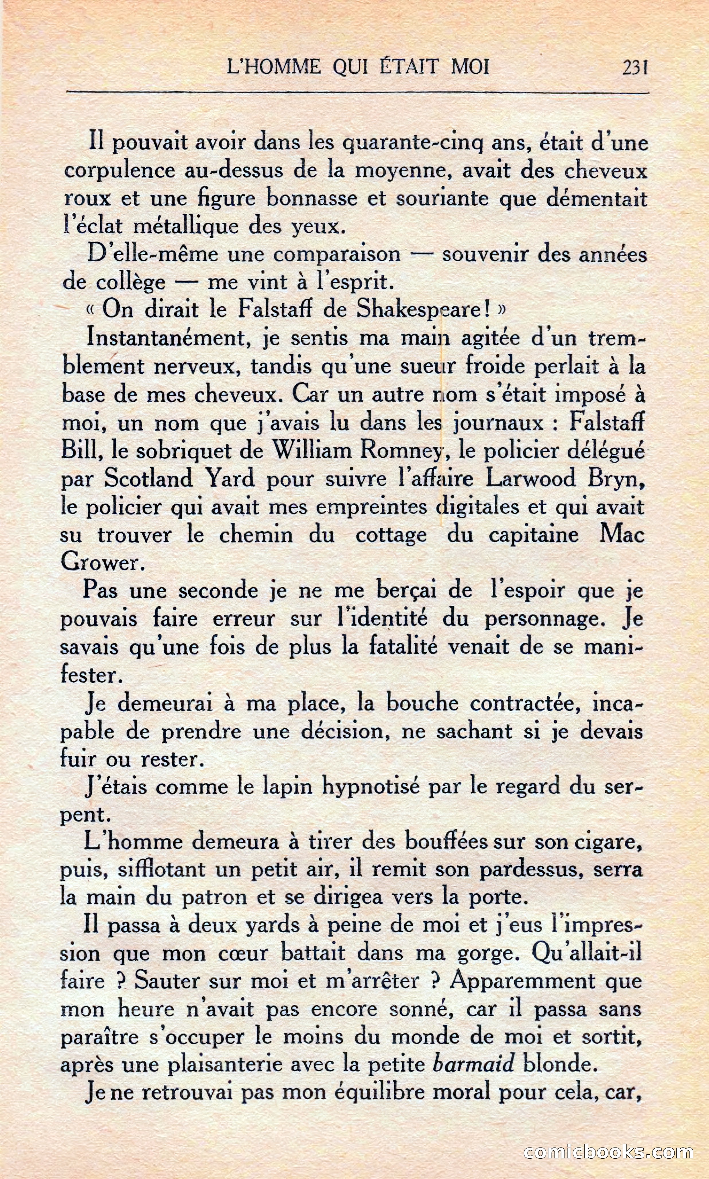 L'homme Qui Était Moi — page 237 of 309