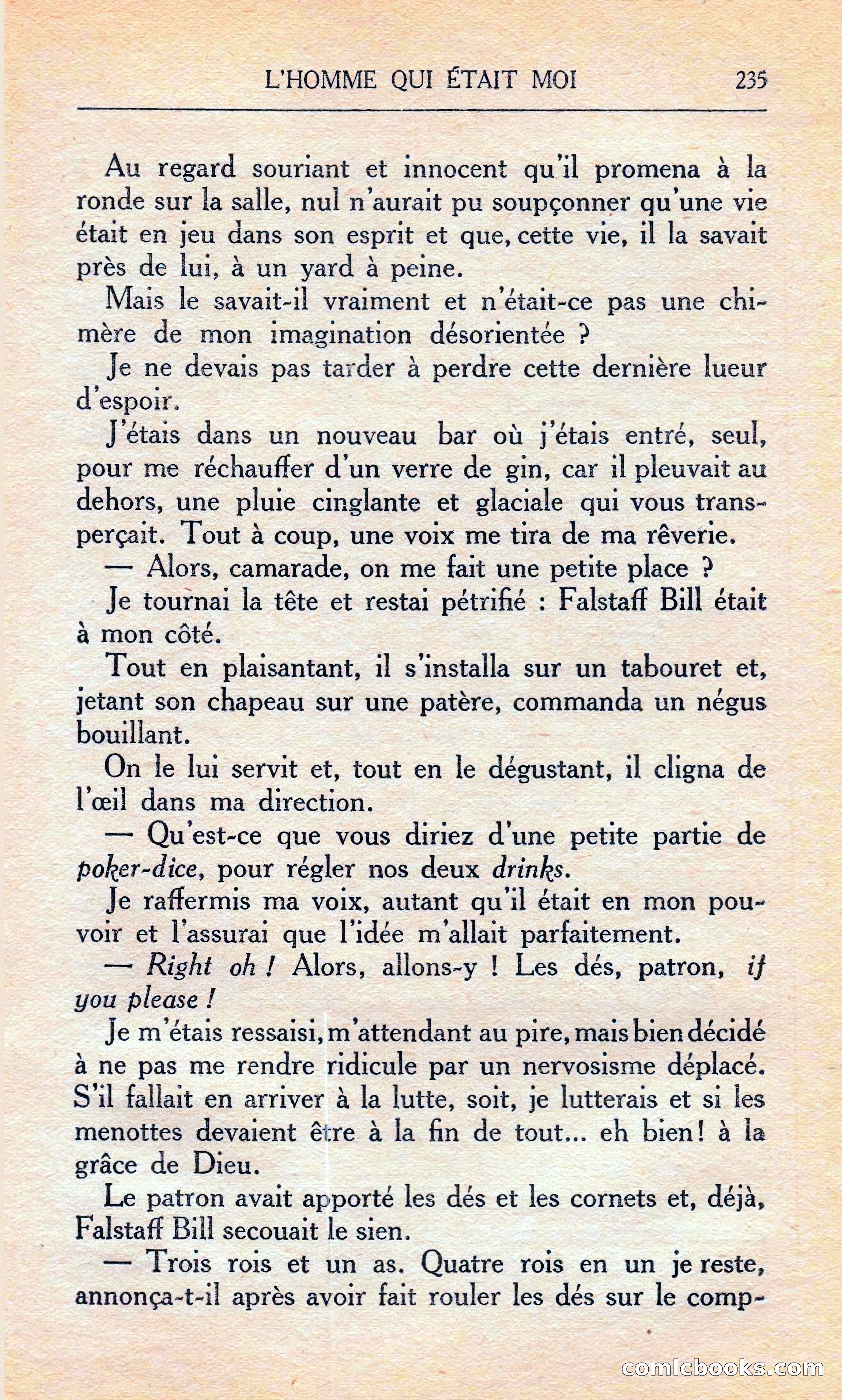 L'homme Qui Était Moi — page 241 of 309