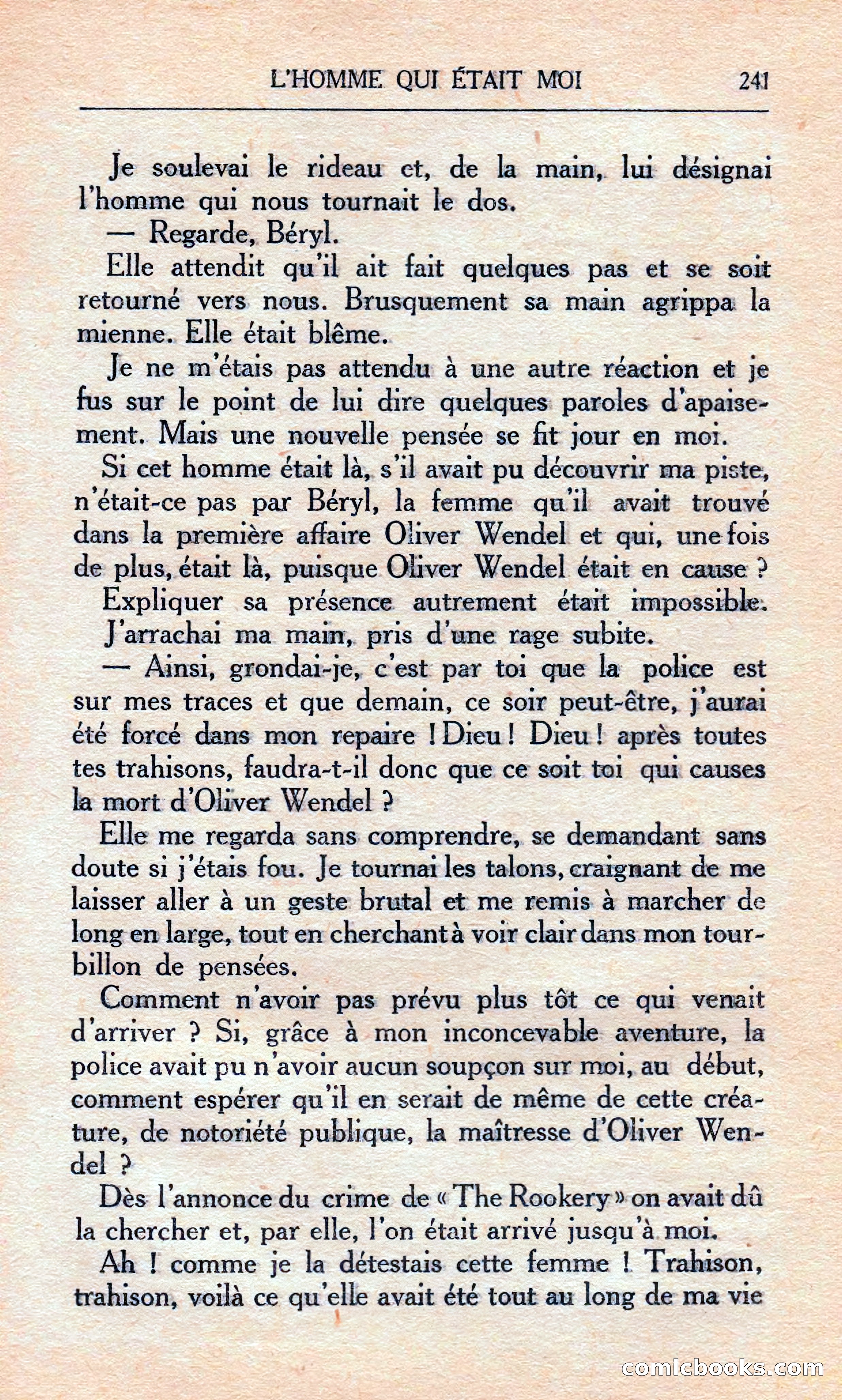 L'homme Qui Était Moi — page 247 of 309