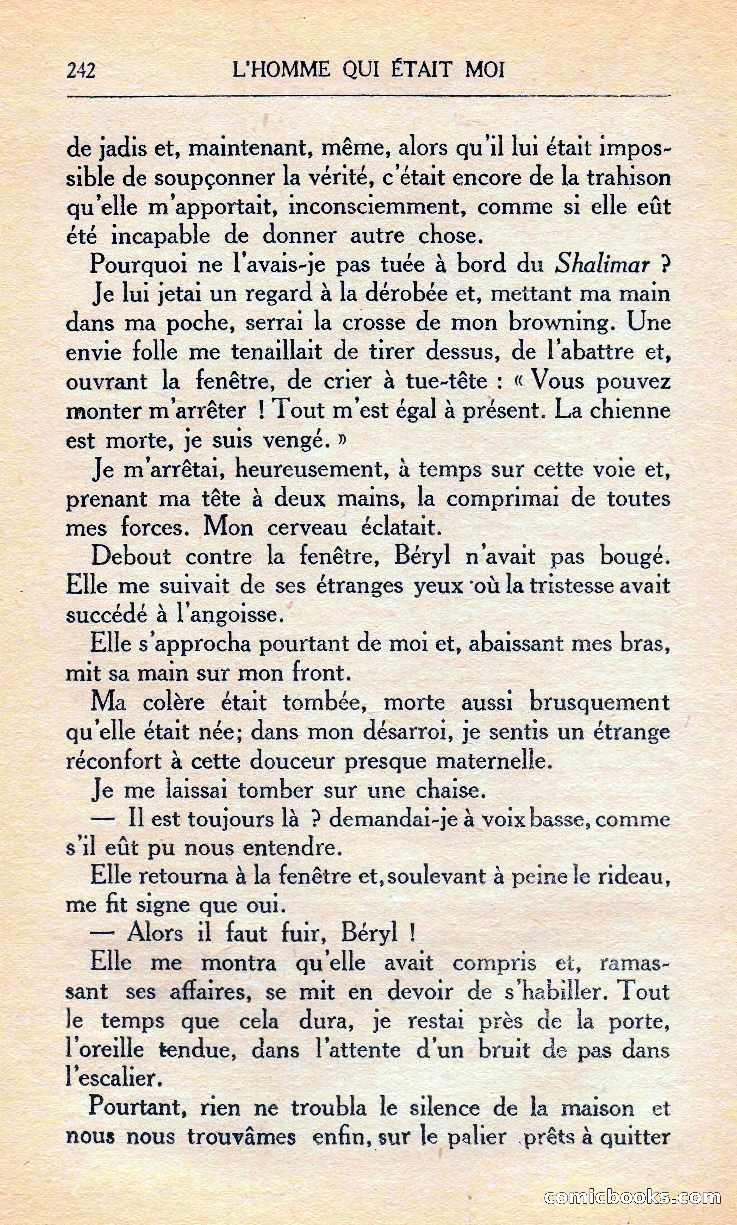 L'homme Qui Était Moi — page 248 of 309