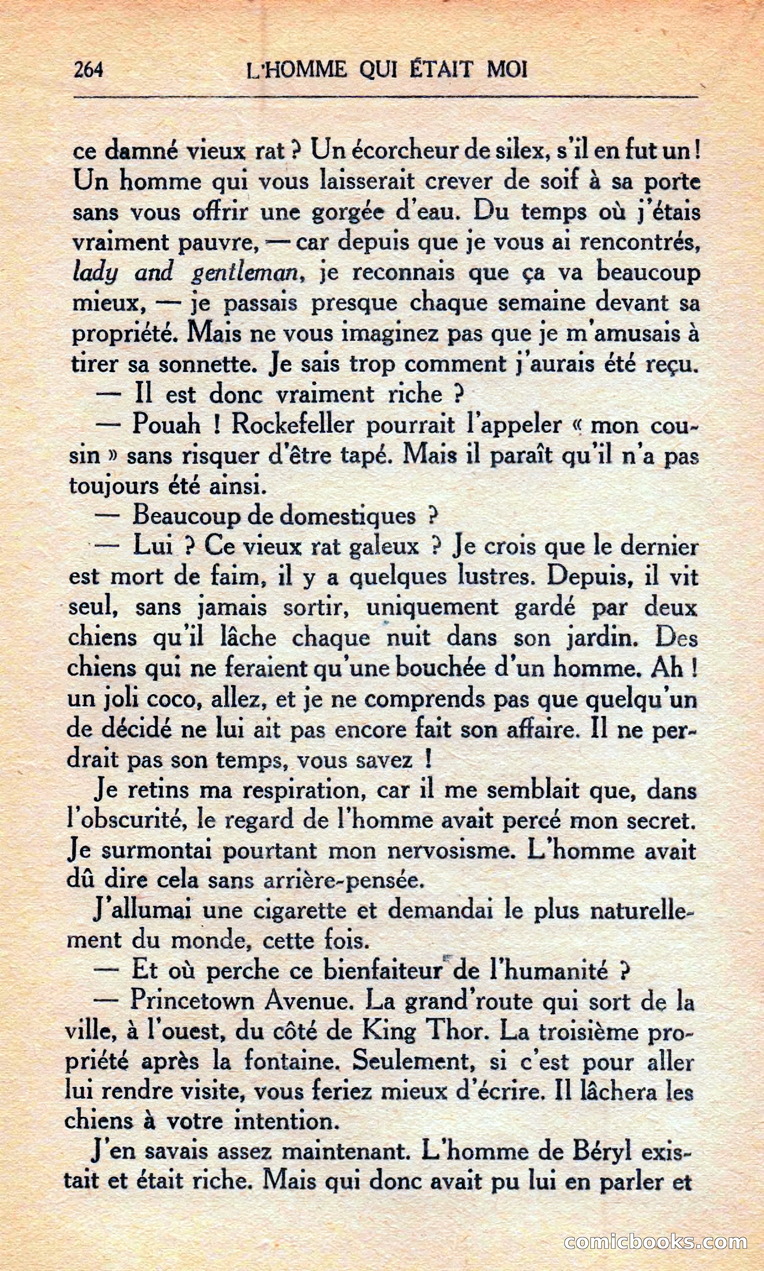 L'homme Qui Était Moi — page 270 of 309