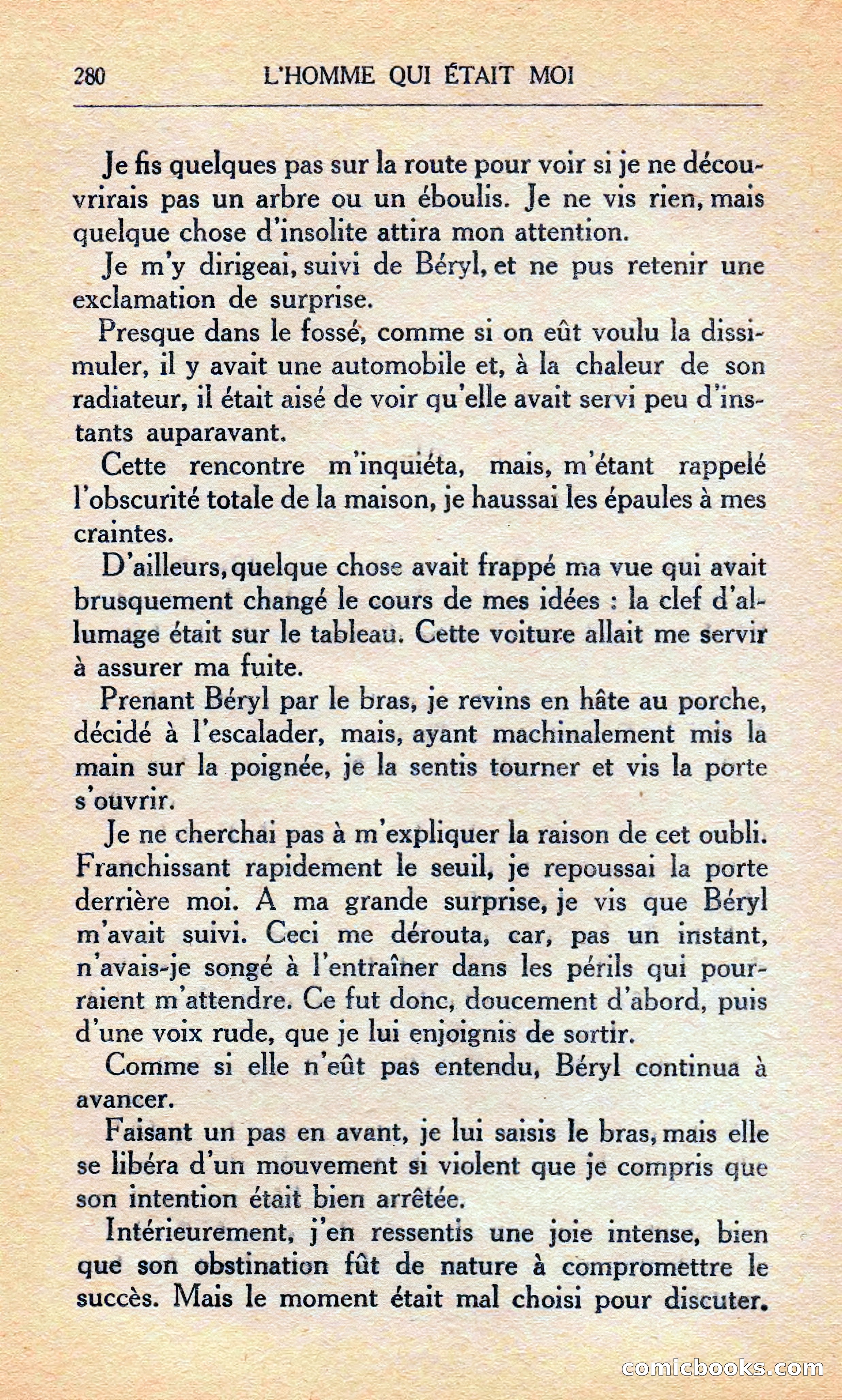 L'homme Qui Était Moi — page 286 of 309