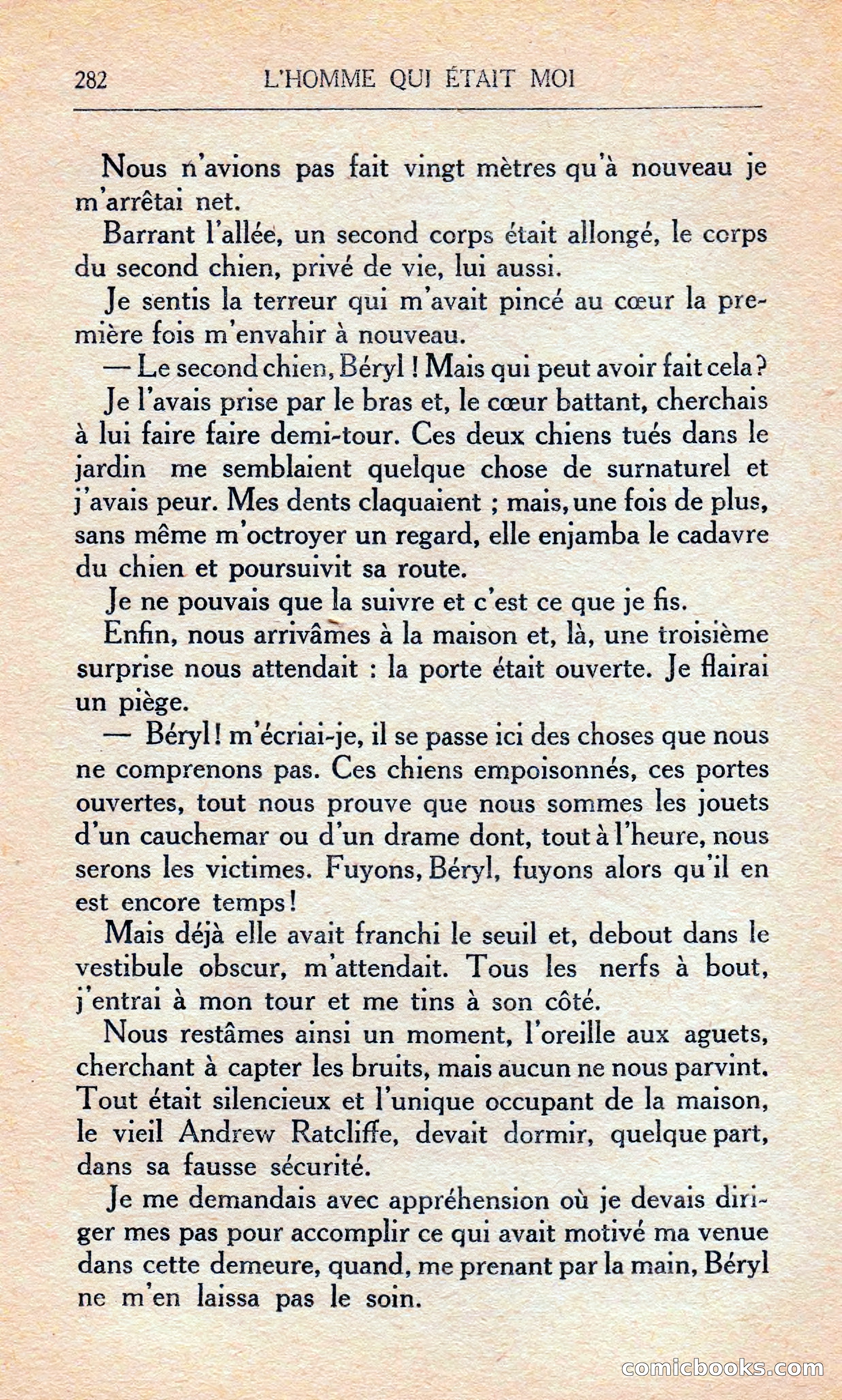 L'homme Qui Était Moi — page 288 of 309