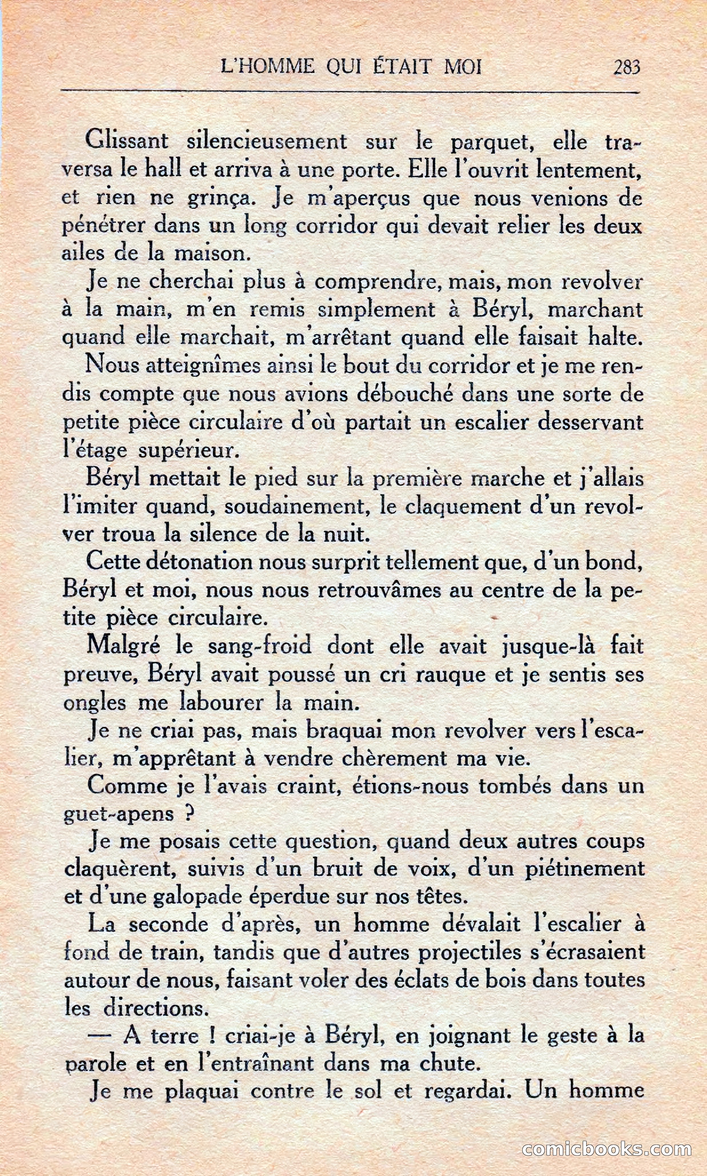L'homme Qui Était Moi — page 289 of 309