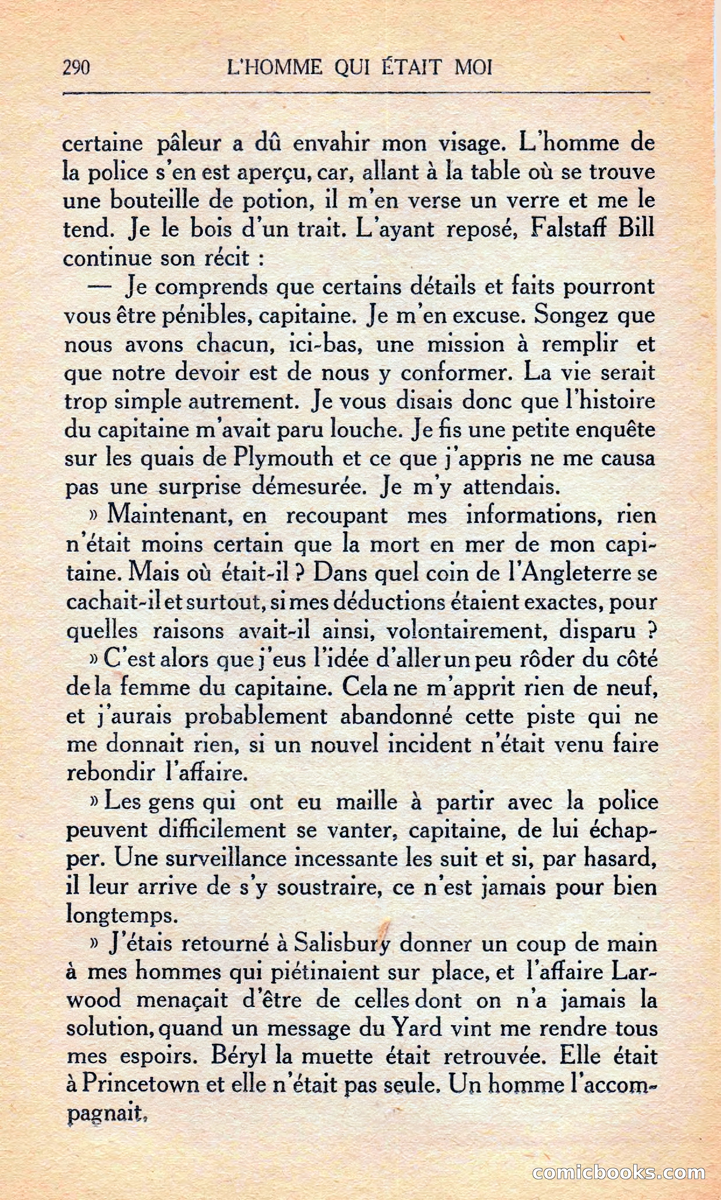 L'homme Qui Était Moi — page 296 of 309