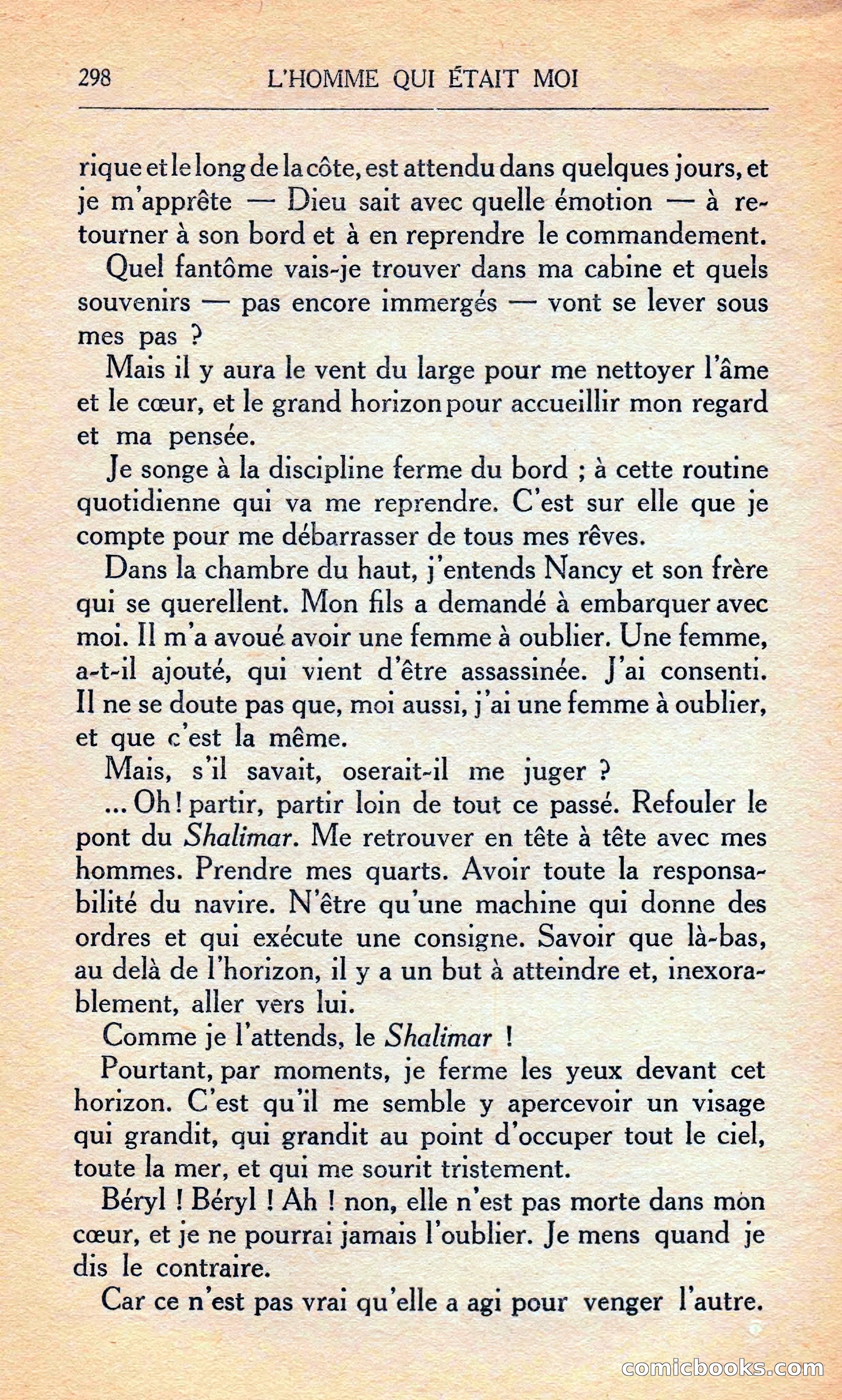 L'homme Qui Était Moi — page 304 of 309