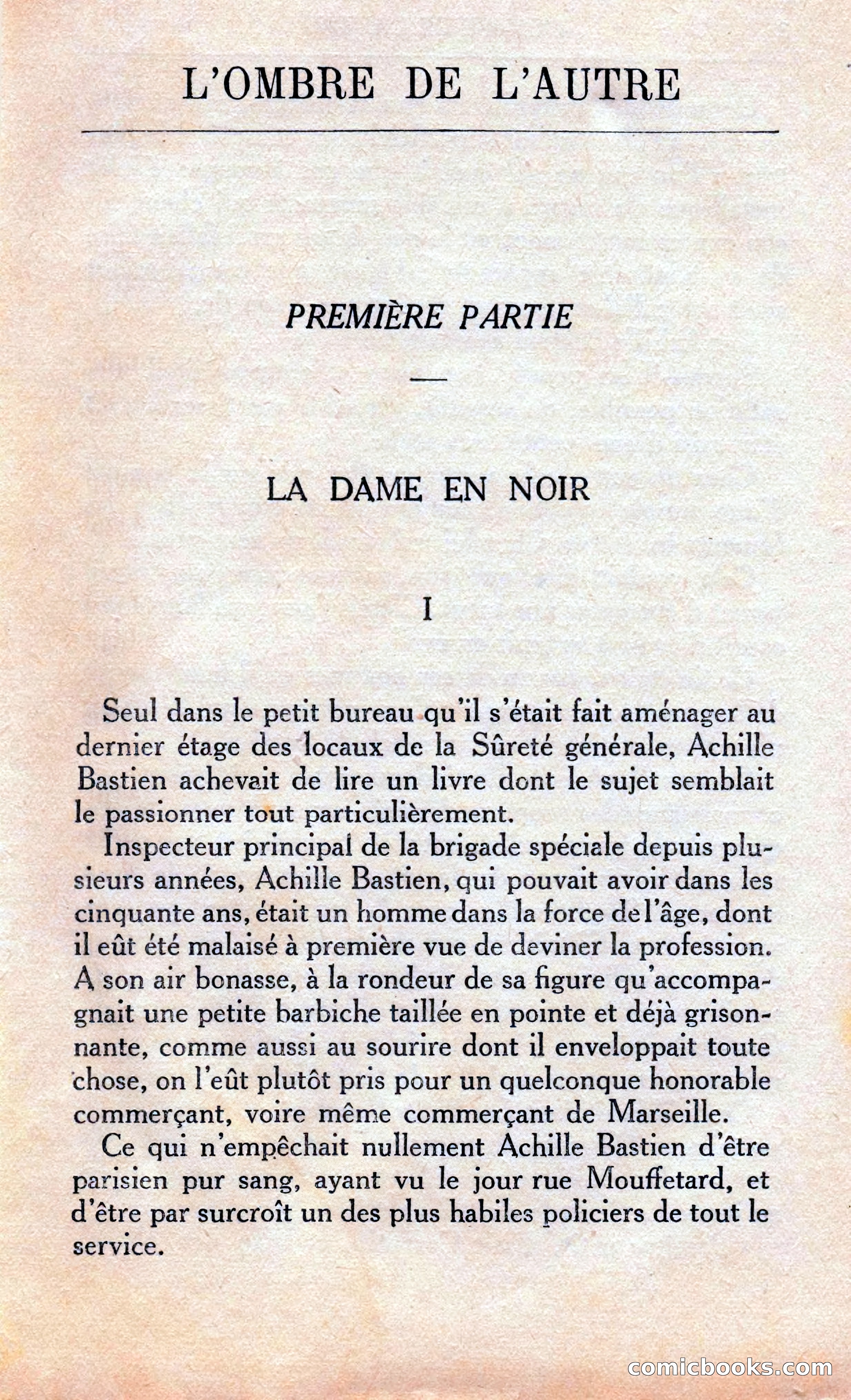 L'Ombre De L'autre — page 7 of 293