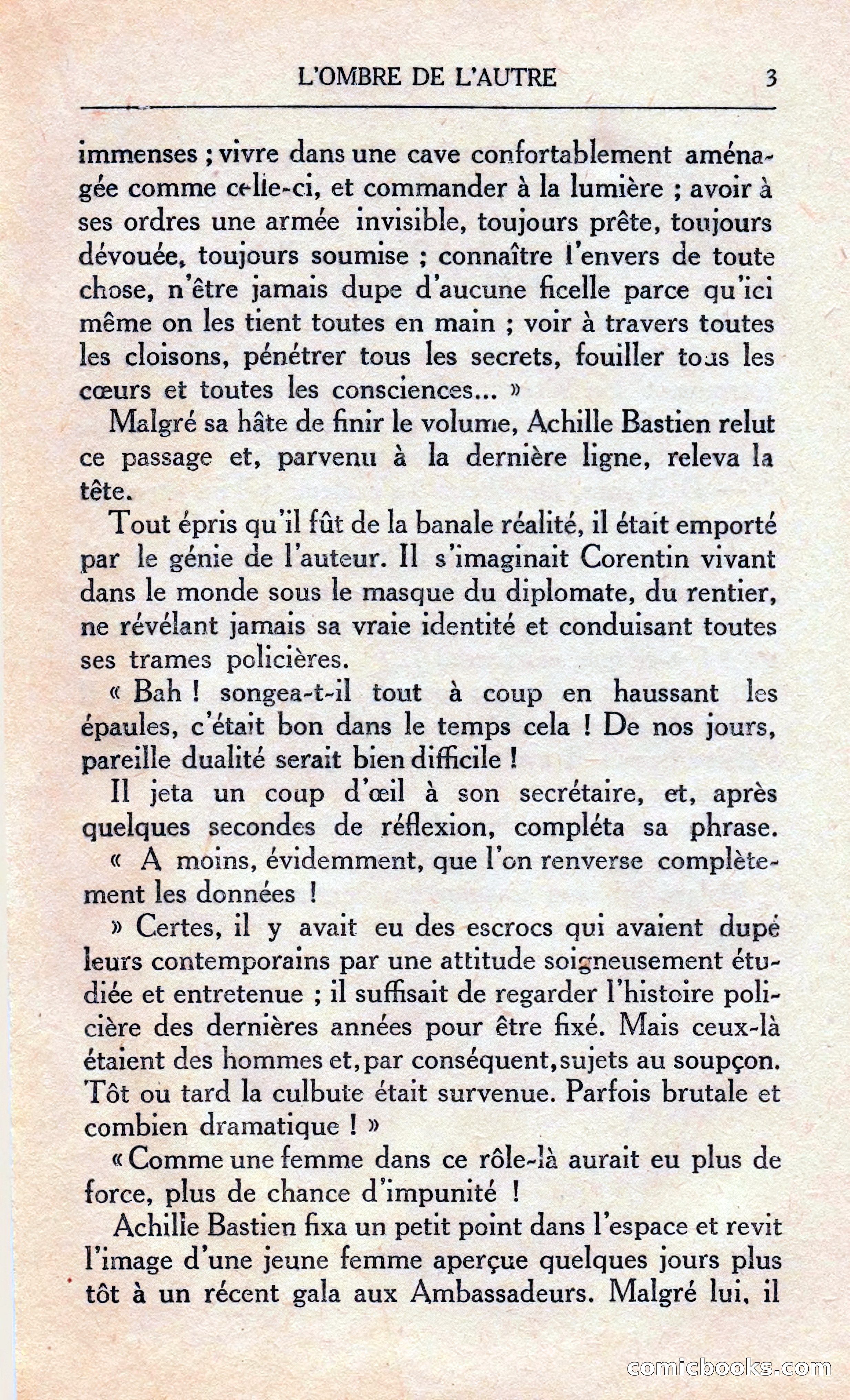 L'Ombre De L'autre — page 9 of 293