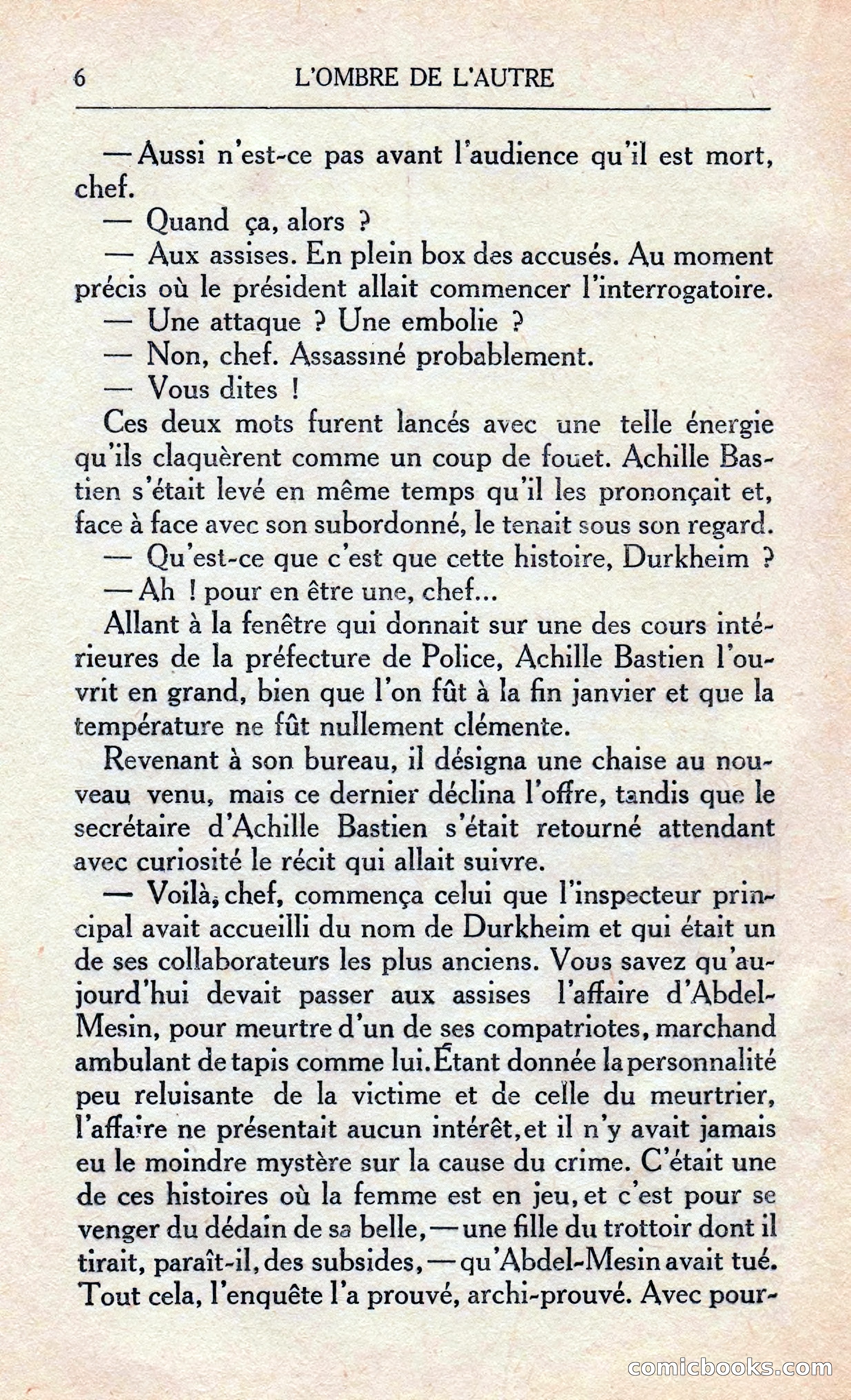 L'Ombre De L'autre — page 12 of 293
