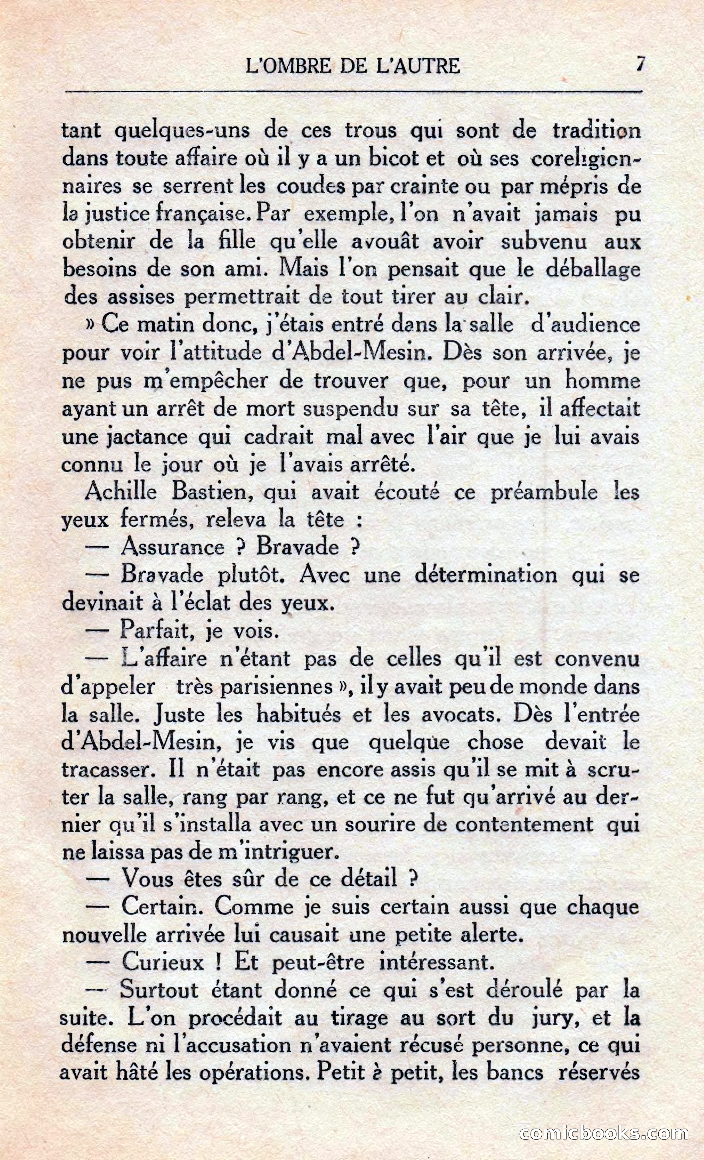 L'Ombre De L'autre — page 13 of 293