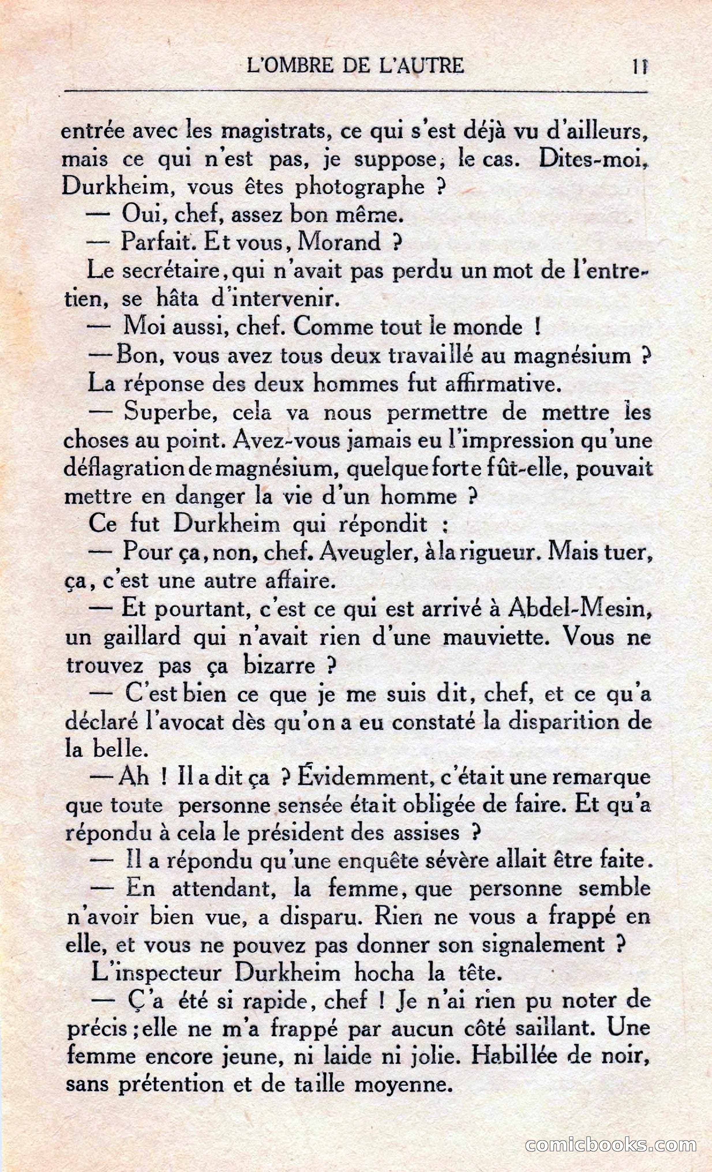 L'Ombre De L'autre — page 17 of 293