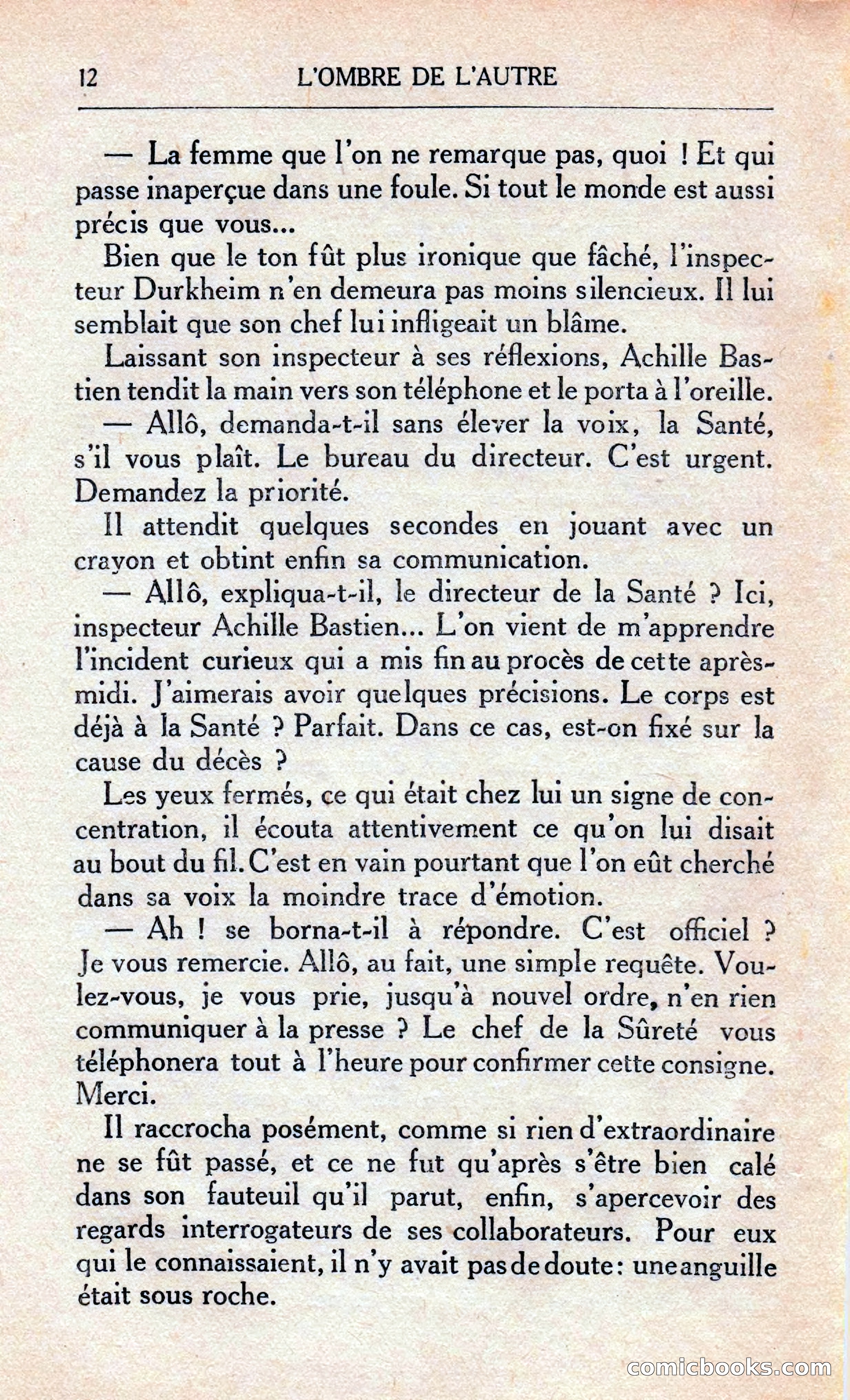 L'Ombre De L'autre — page 18 of 293