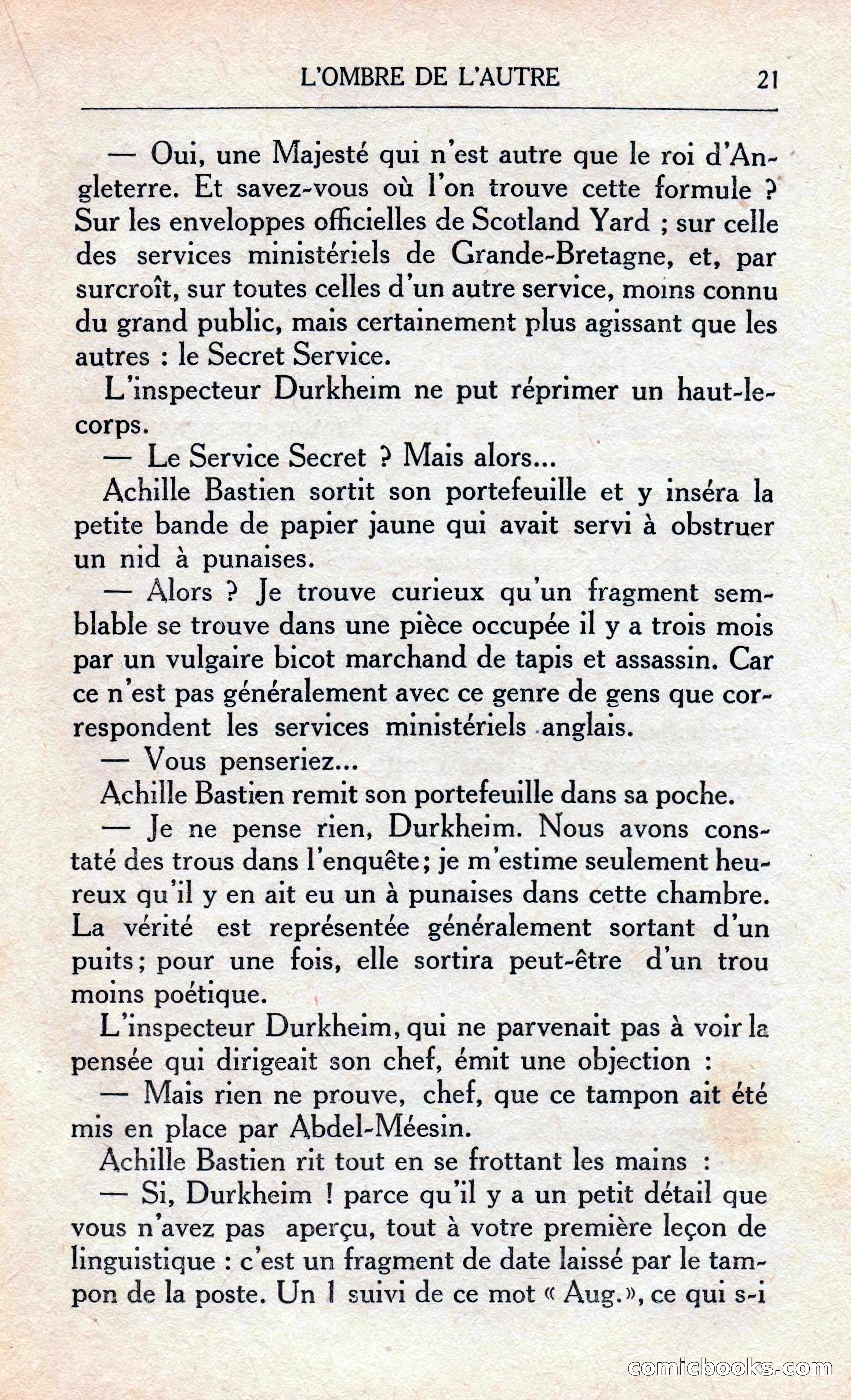 L'Ombre De L'autre — page 27 of 293