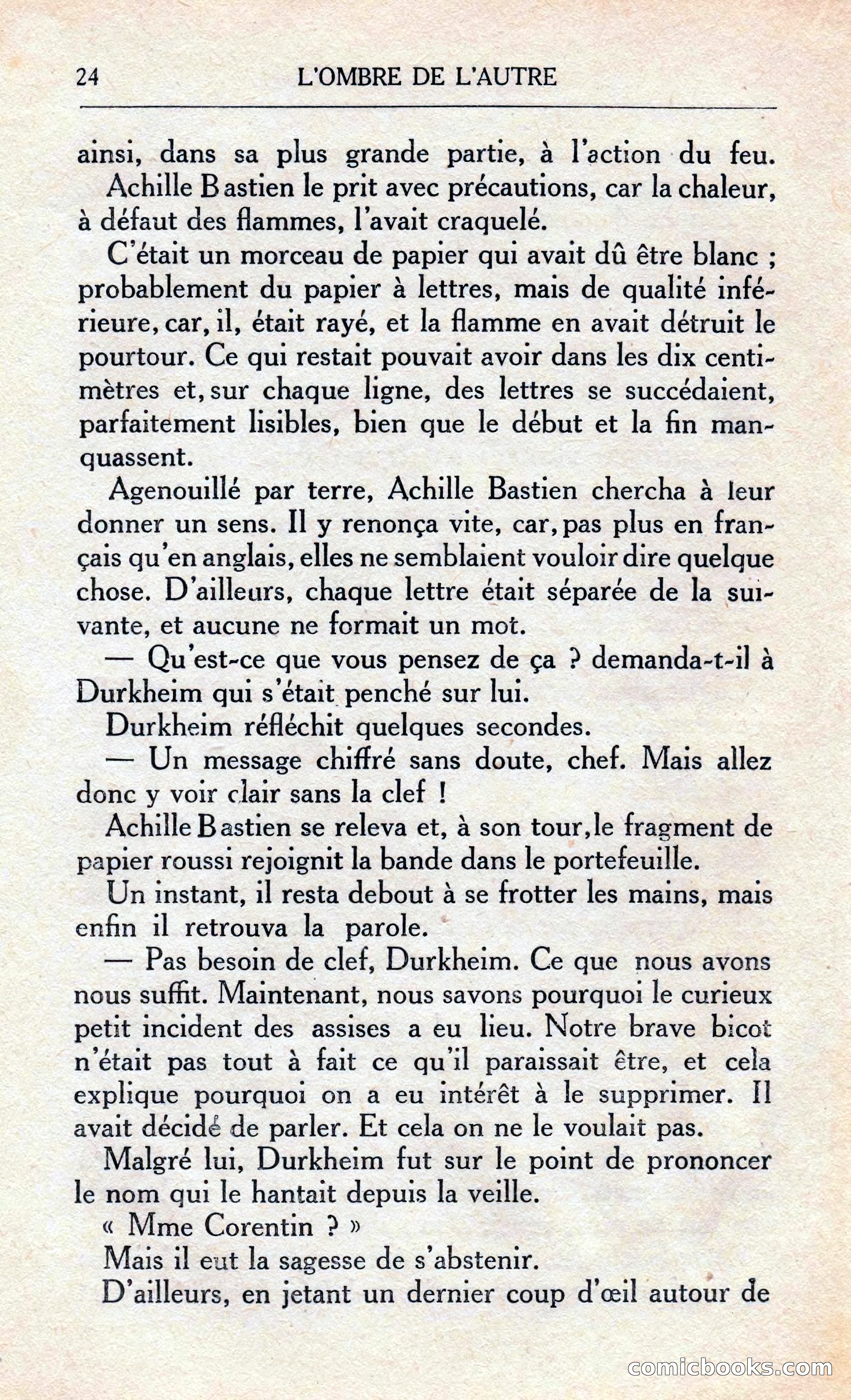 L'Ombre De L'autre — page 30 of 293