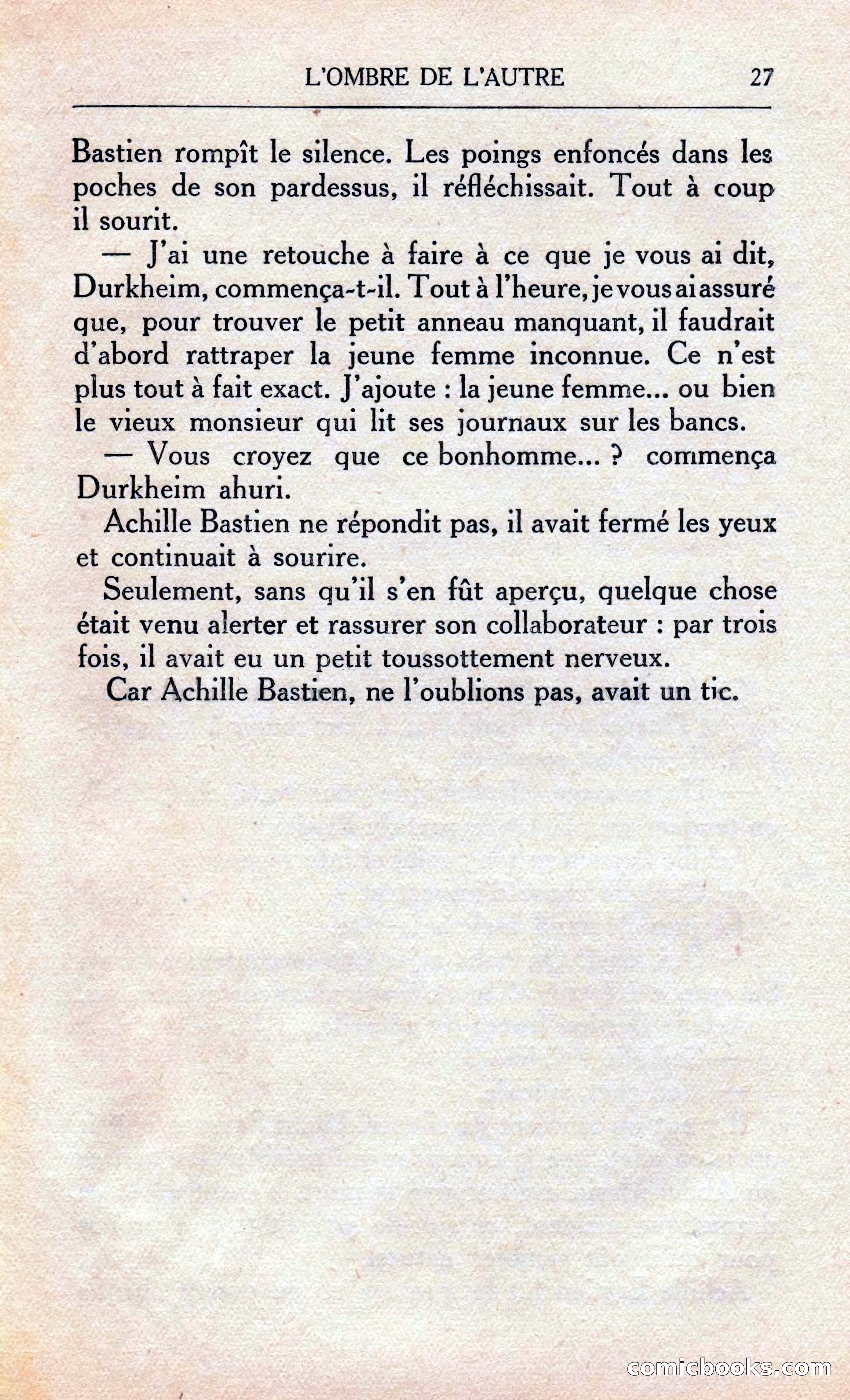 L'Ombre De L'autre — page 33 of 293