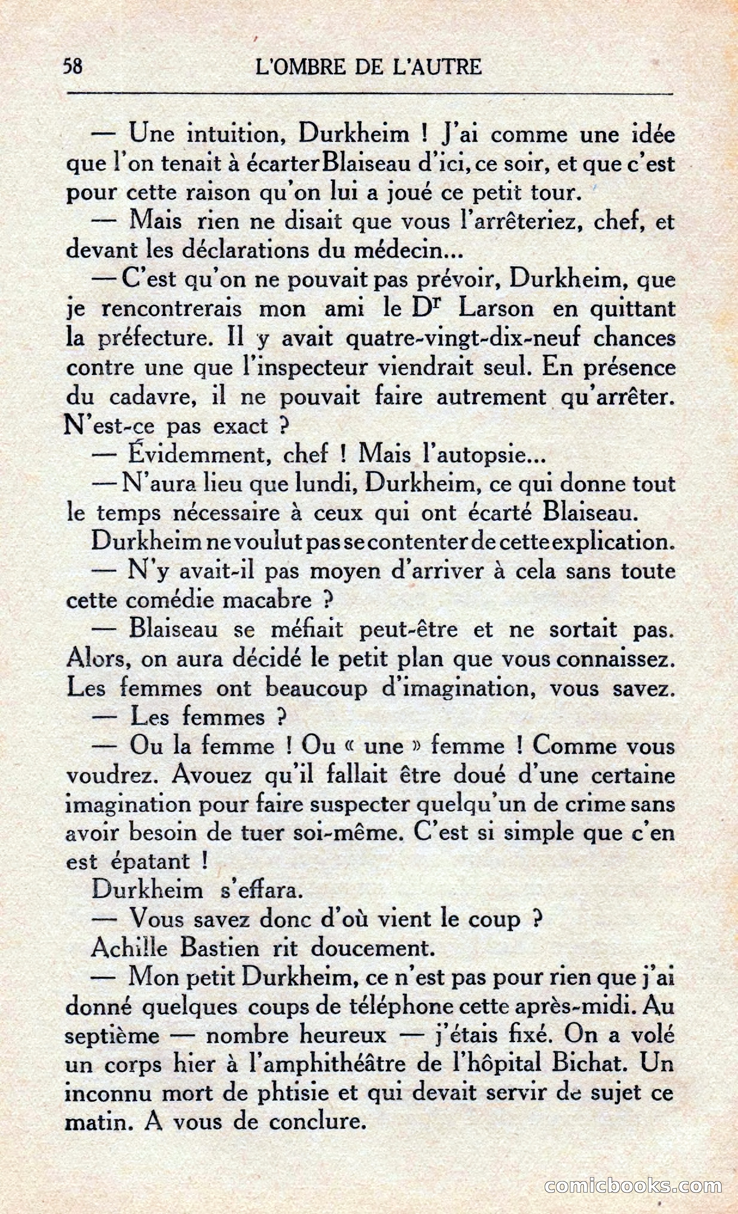 L'Ombre De L'autre — page 64 of 293