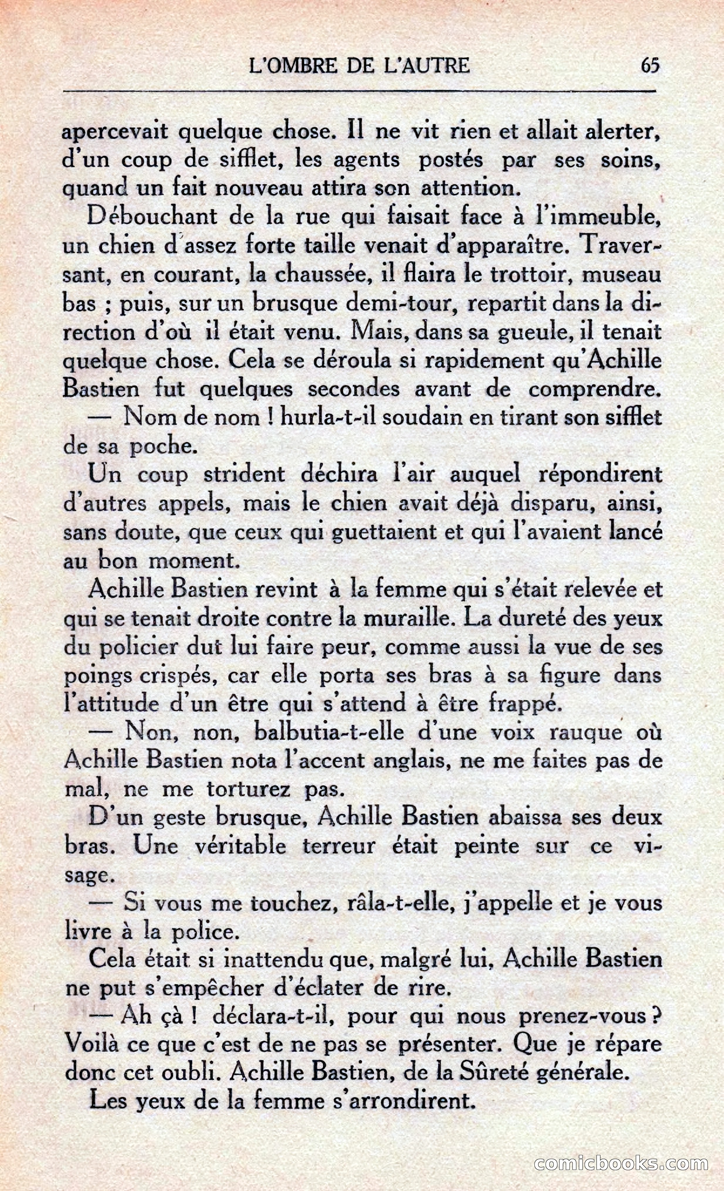 L'Ombre De L'autre — page 71 of 293