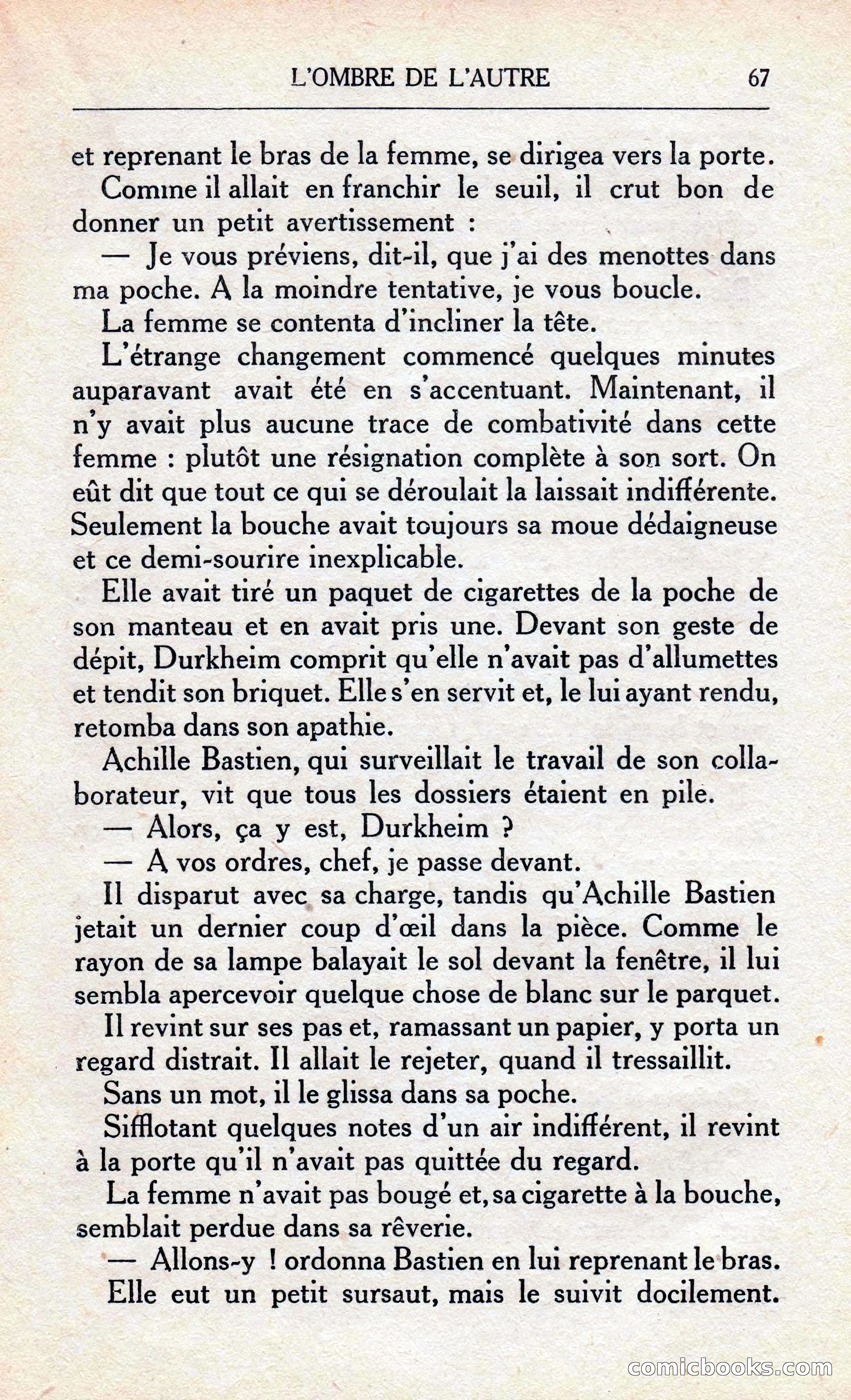 L'Ombre De L'autre — page 73 of 293