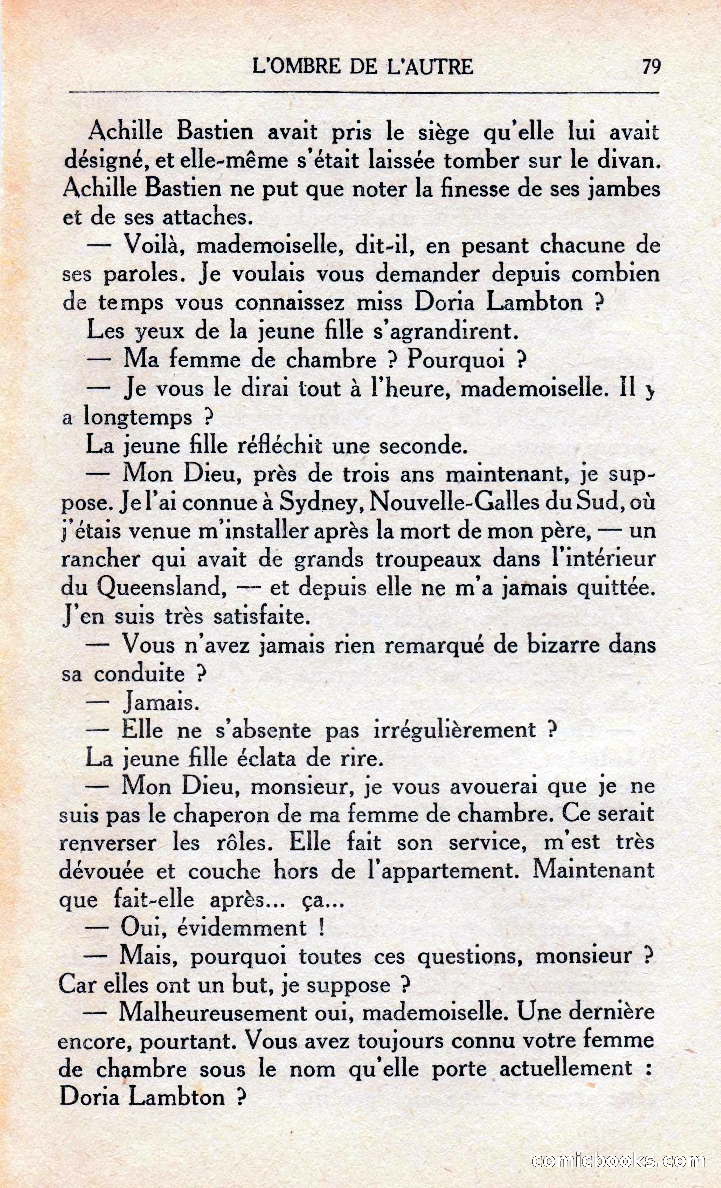L'Ombre De L'autre — page 85 of 293