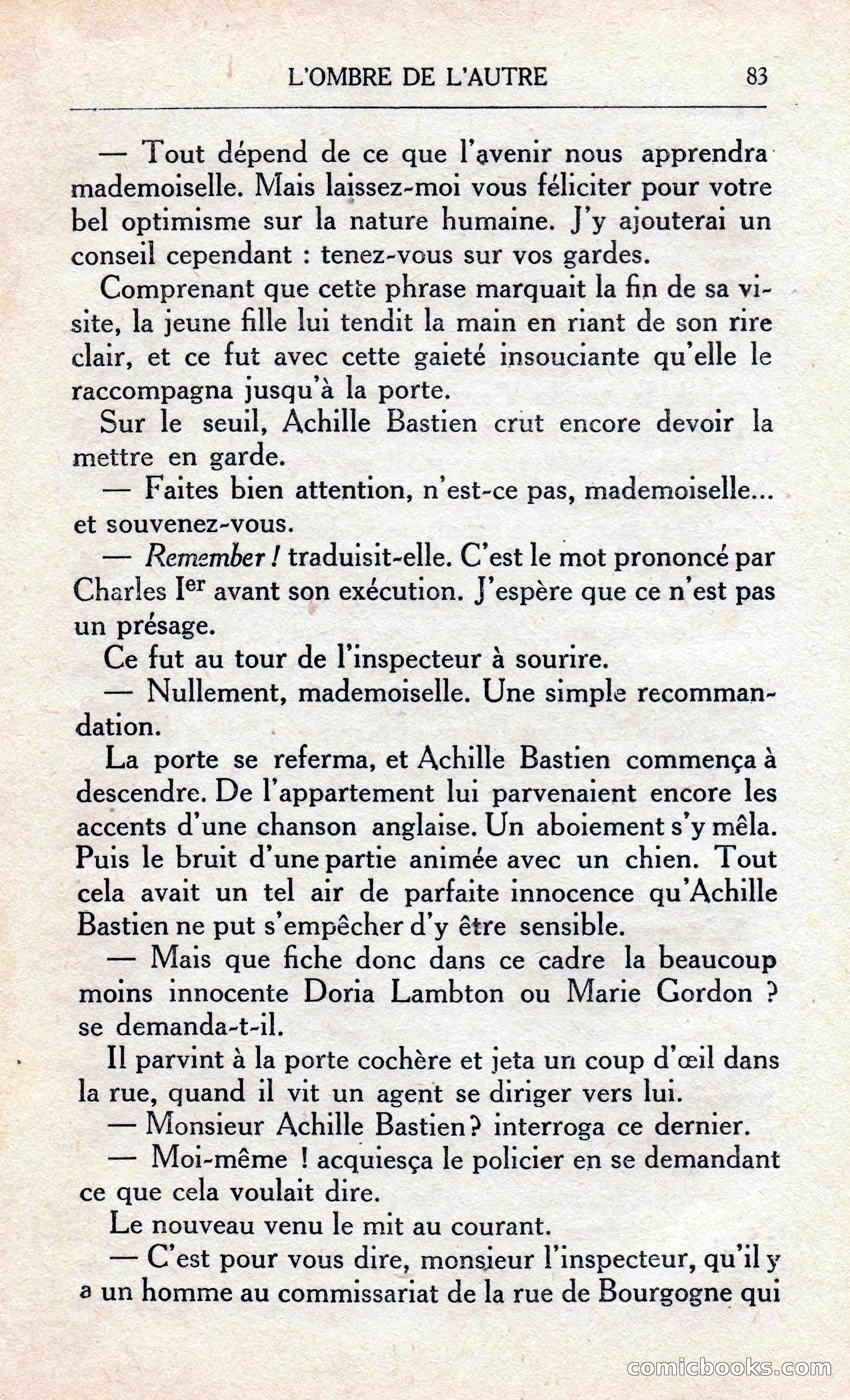 L'Ombre De L'autre — page 89 of 293
