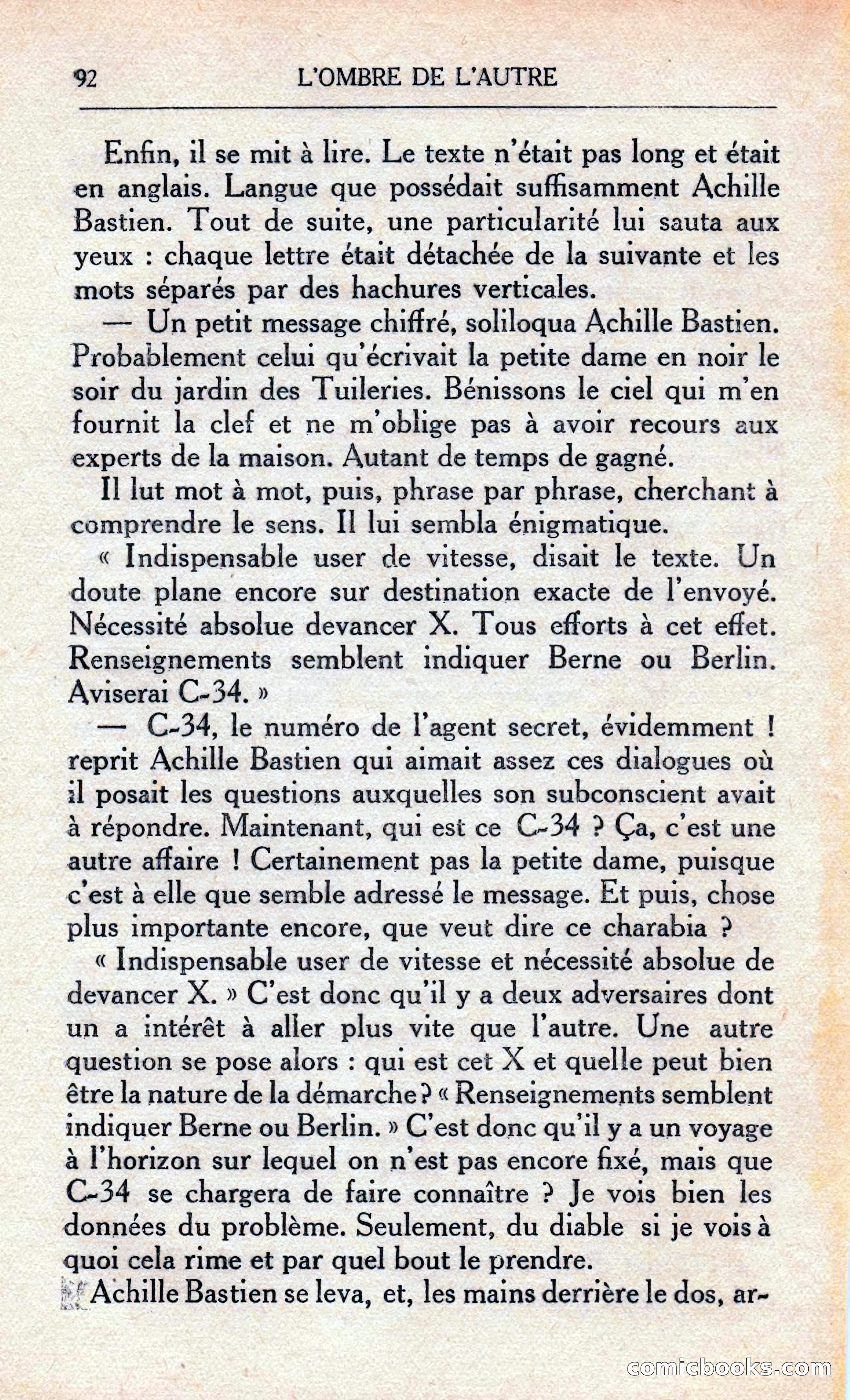 L'Ombre De L'autre — page 98 of 293