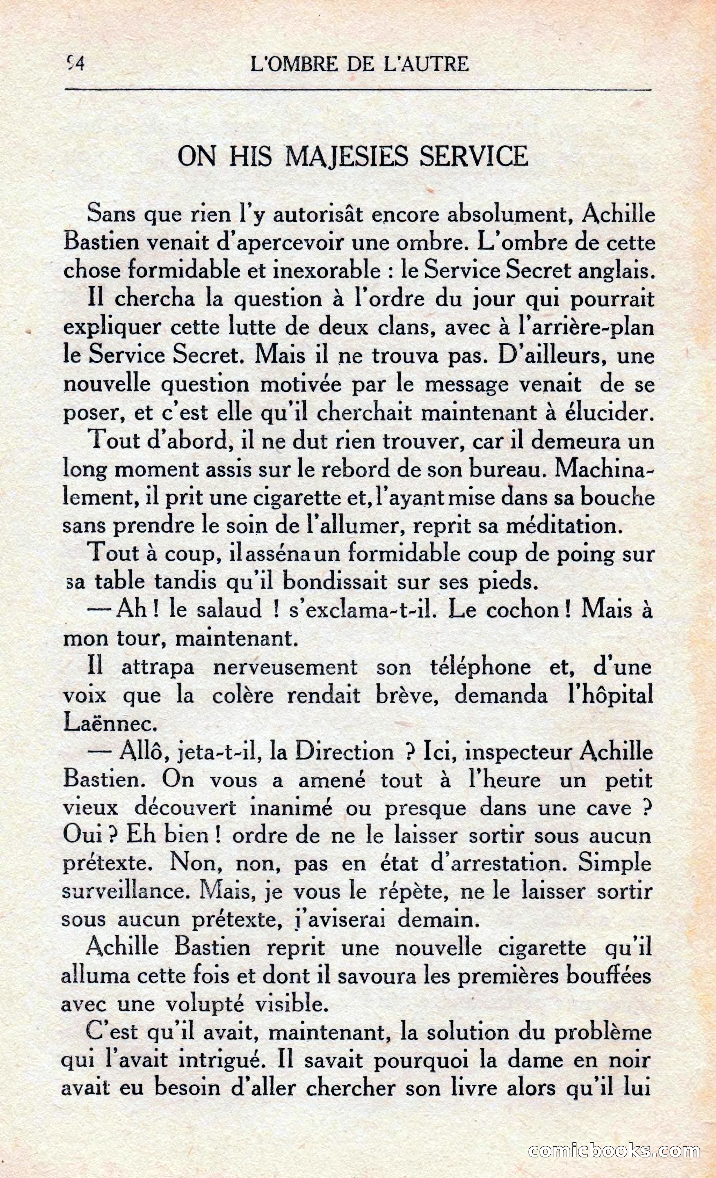 L'Ombre De L'autre — page 100 of 293