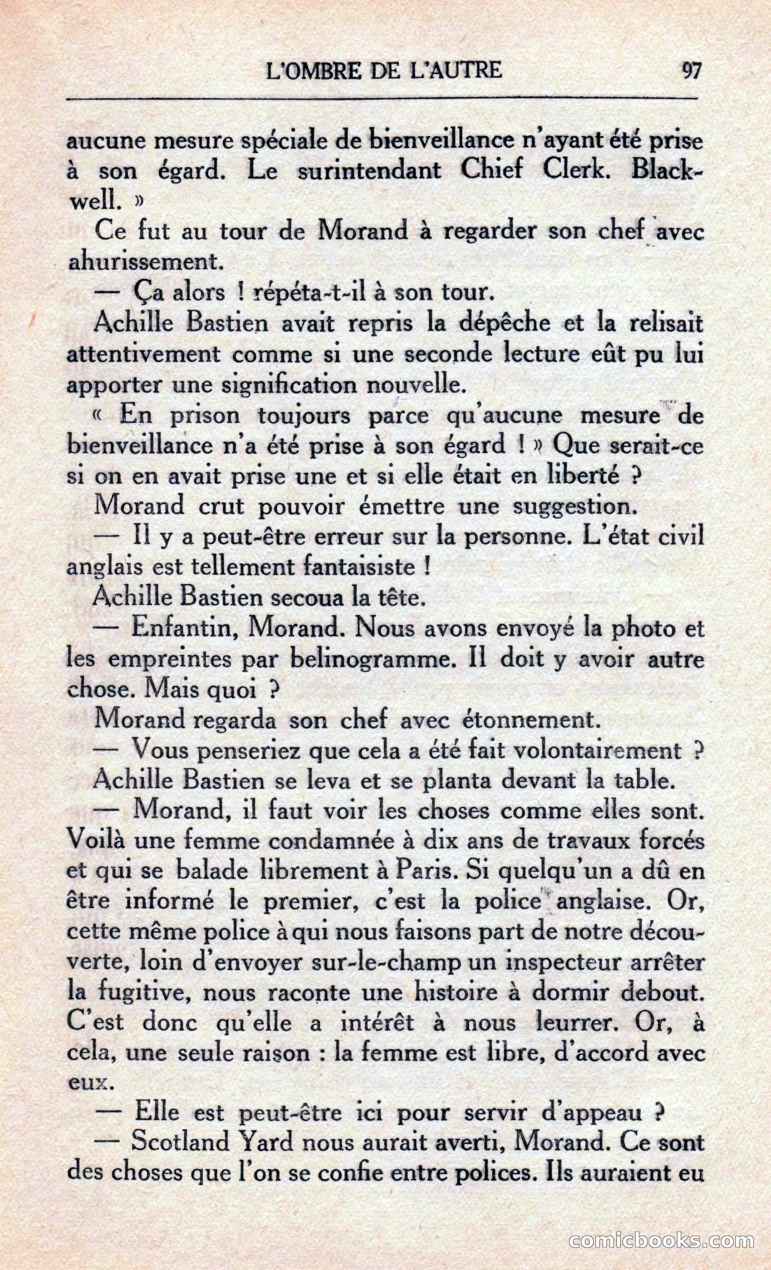 L'Ombre De L'autre — page 103 of 293