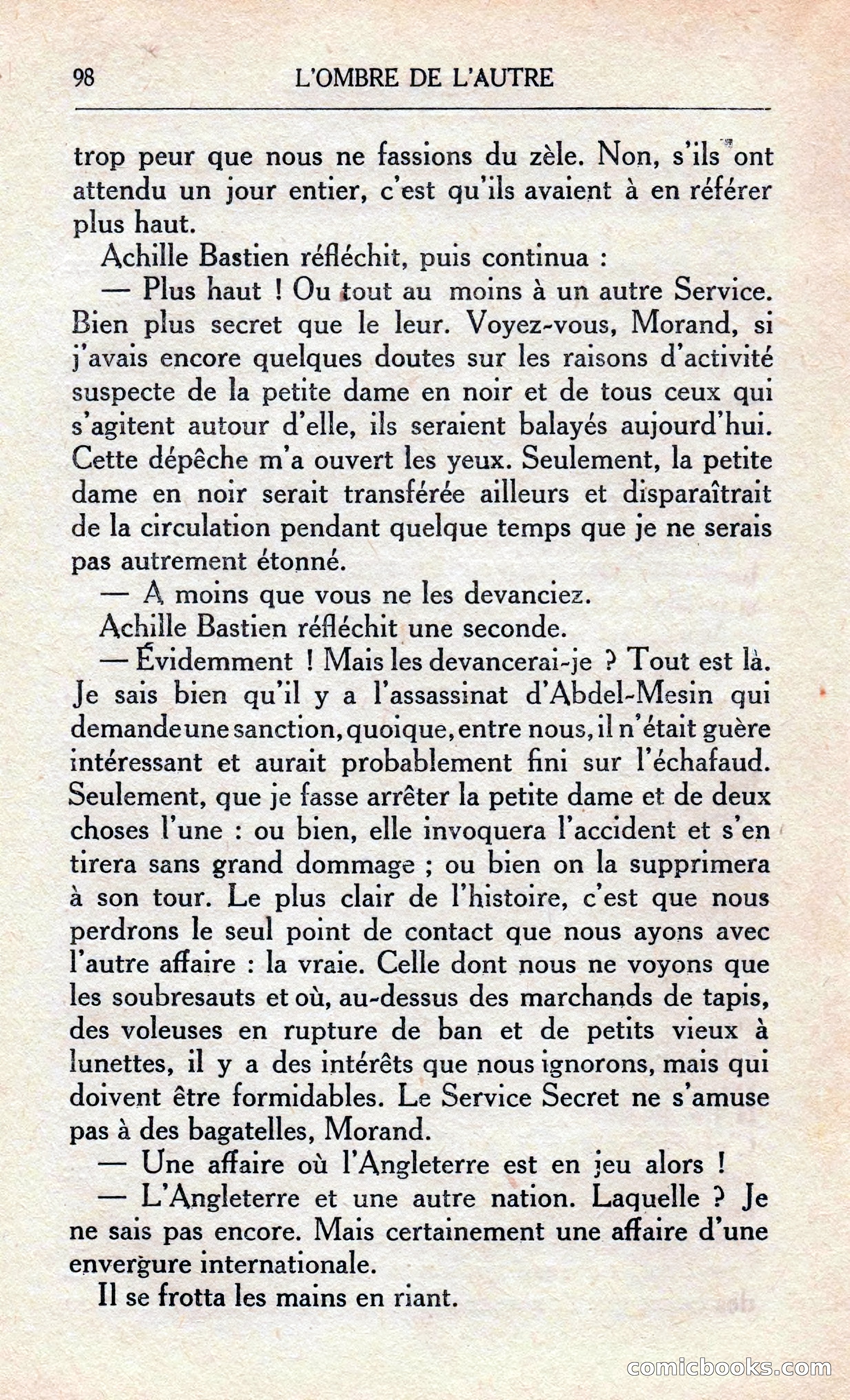 L'Ombre De L'autre — page 104 of 293
