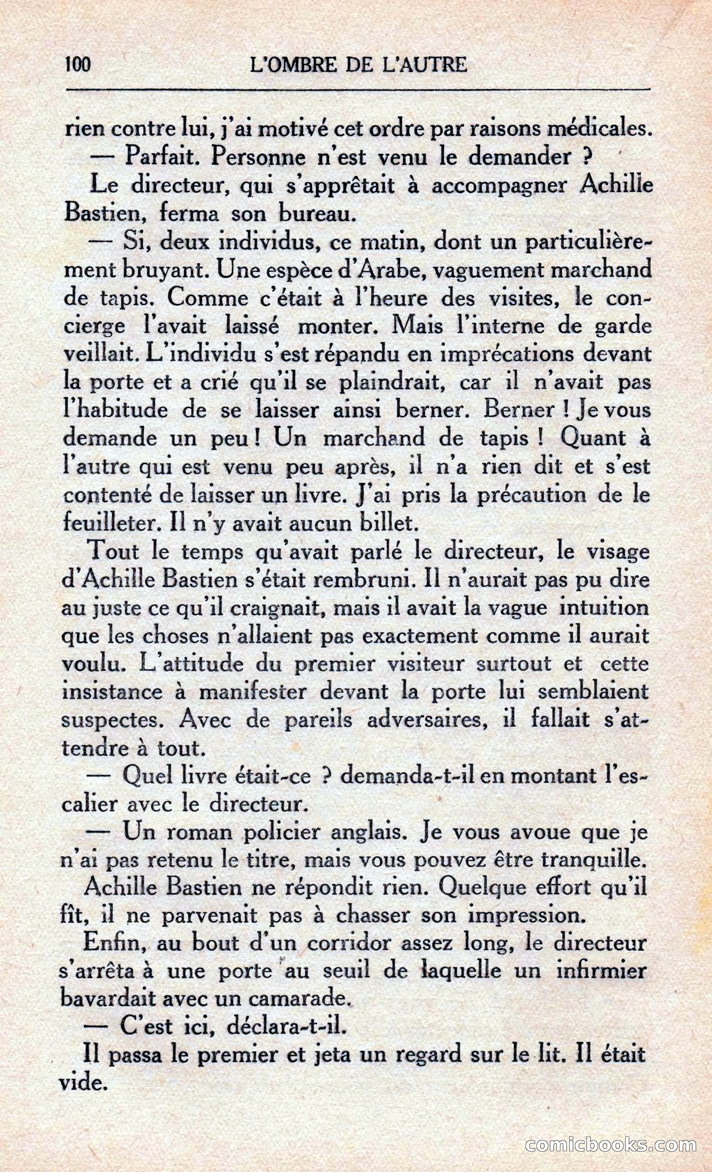L'Ombre De L'autre — page 106 of 293