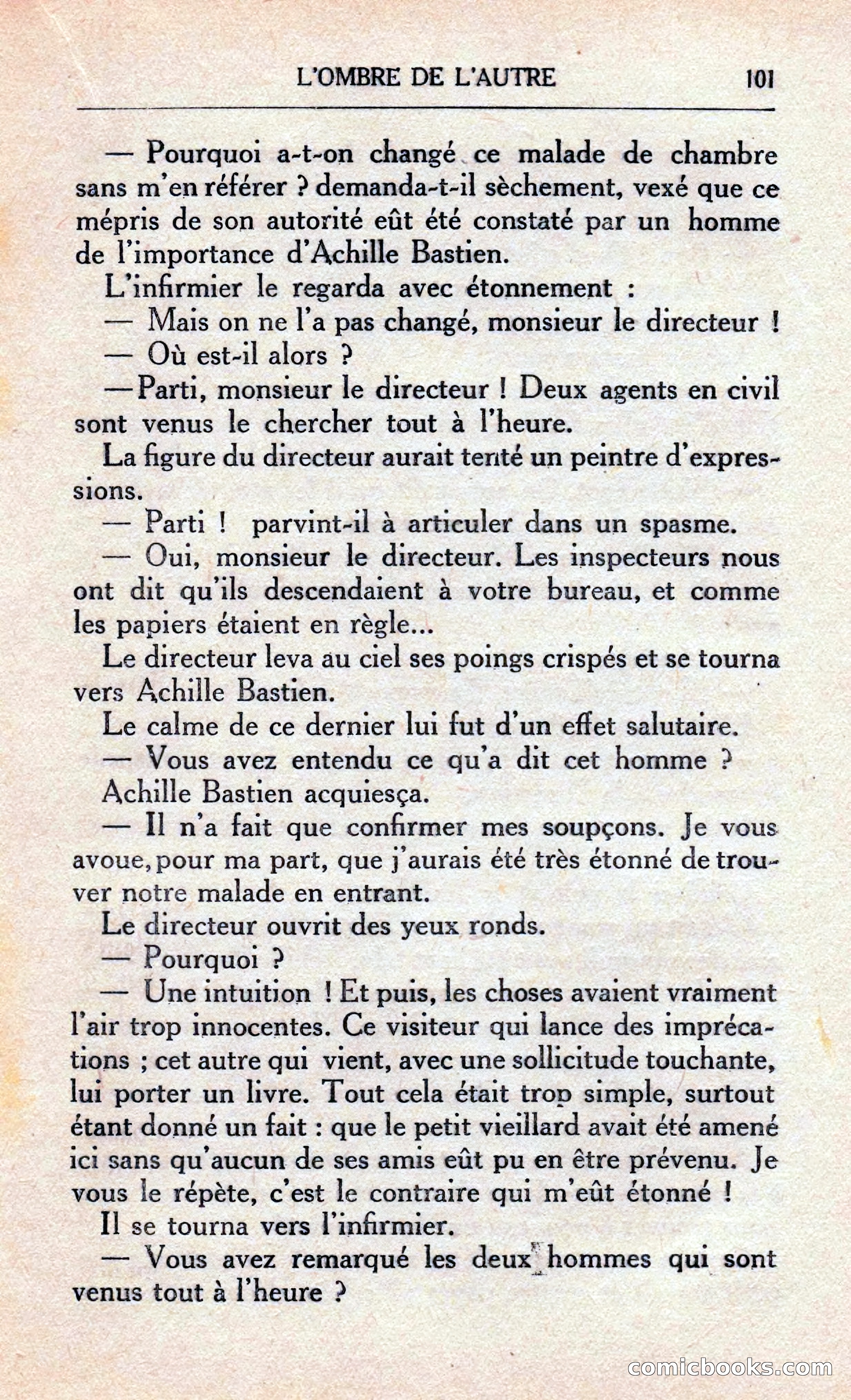 L'Ombre De L'autre — page 107 of 293
