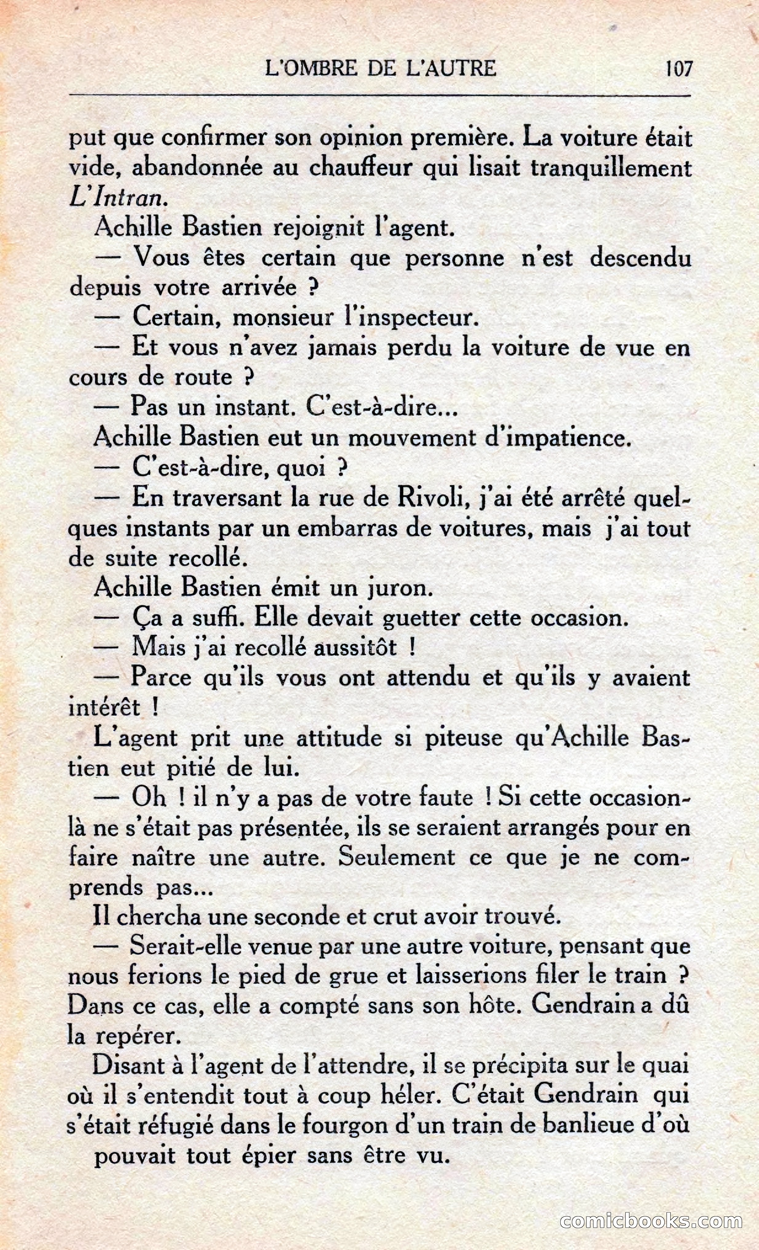L'Ombre De L'autre — page 113 of 293