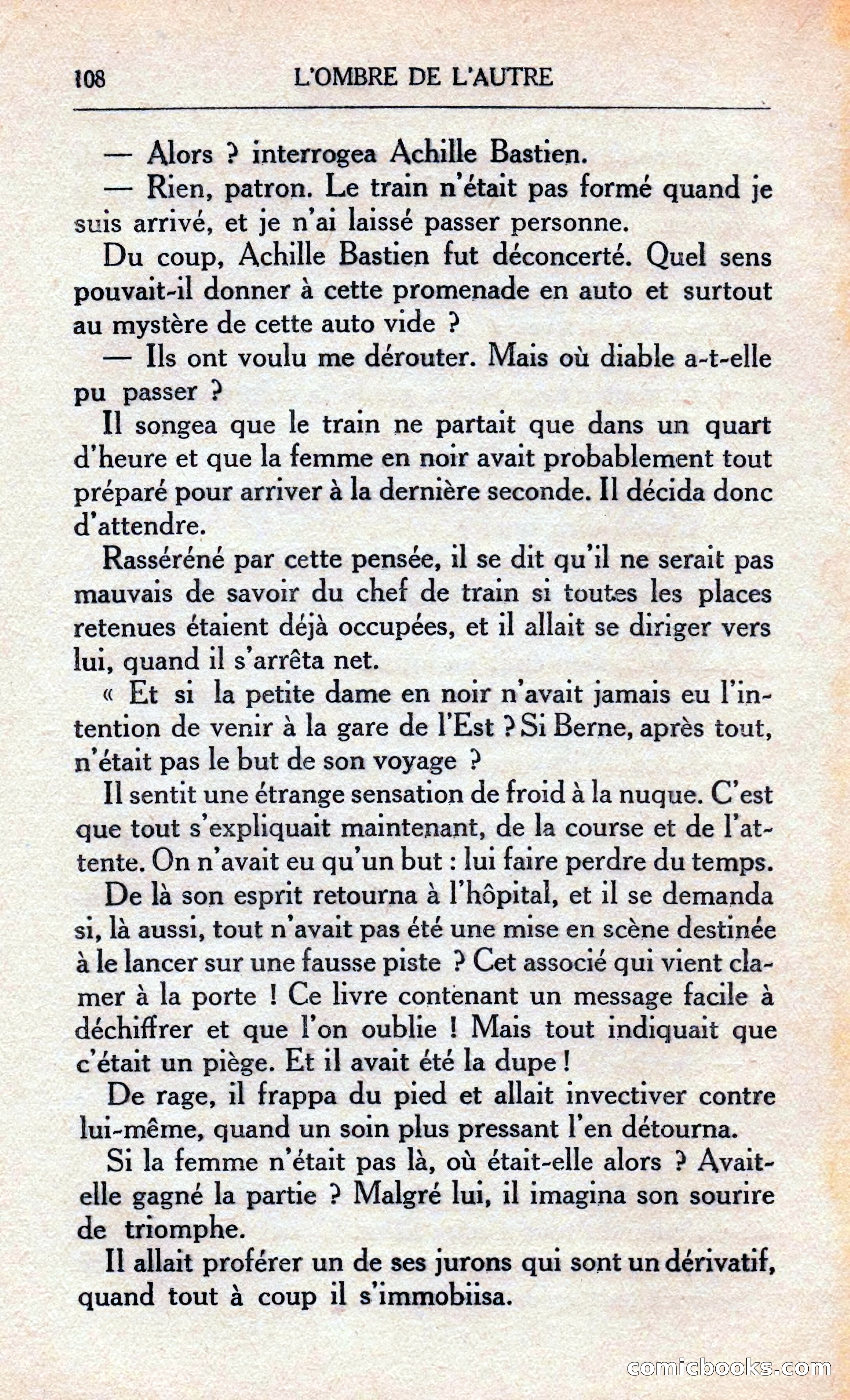 L'Ombre De L'autre — page 114 of 293