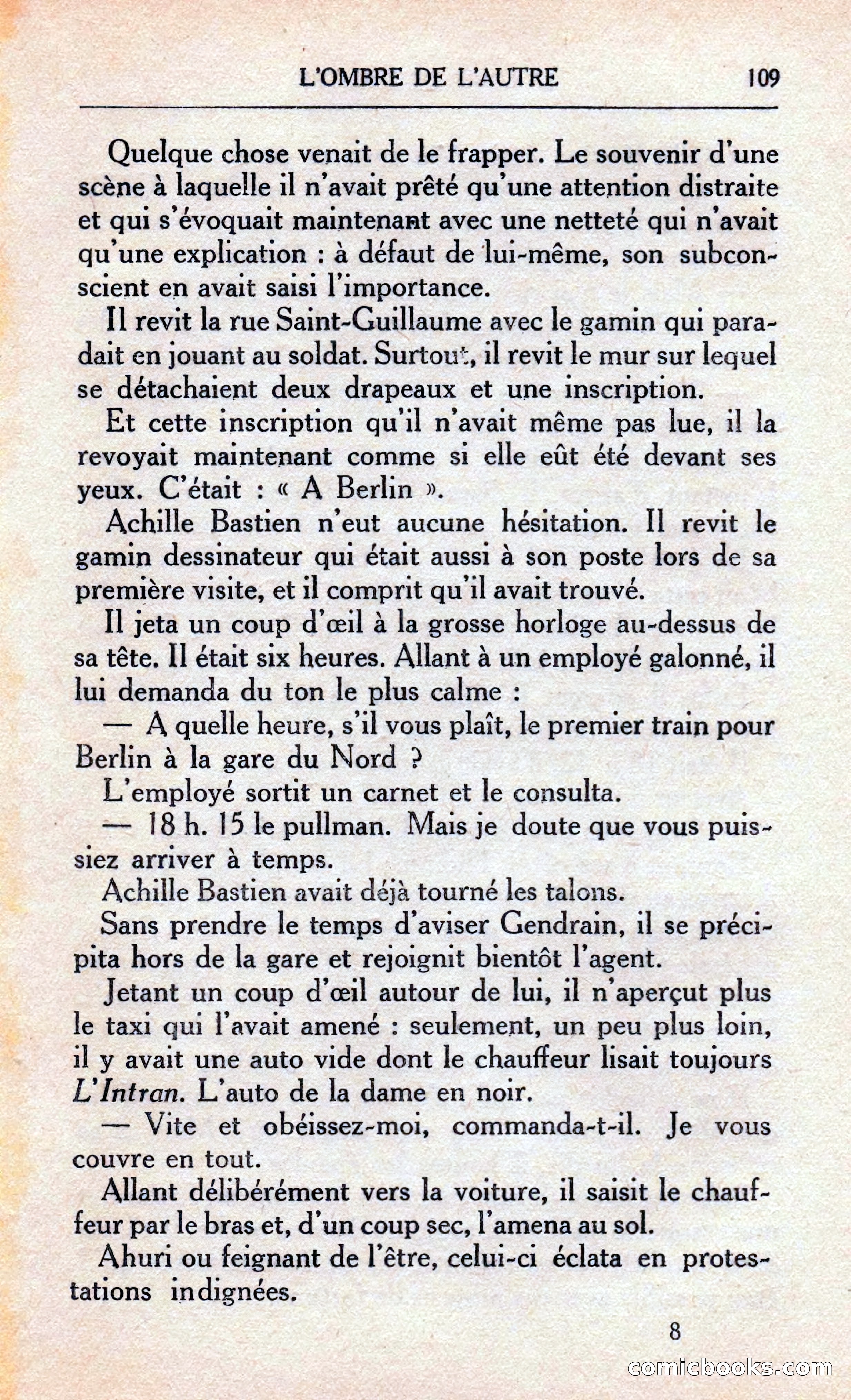 L'Ombre De L'autre — page 115 of 293