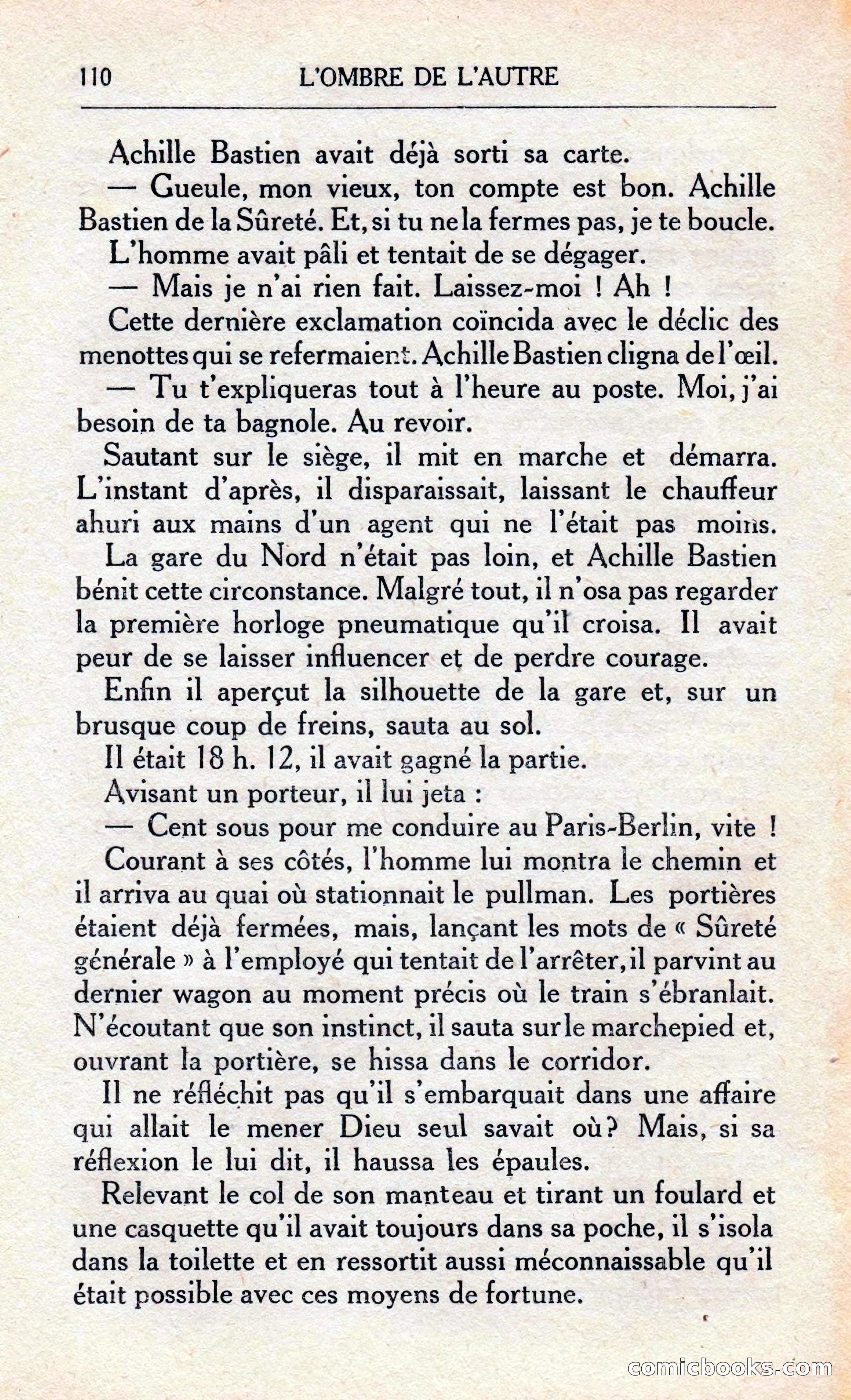 L'Ombre De L'autre — page 116 of 293