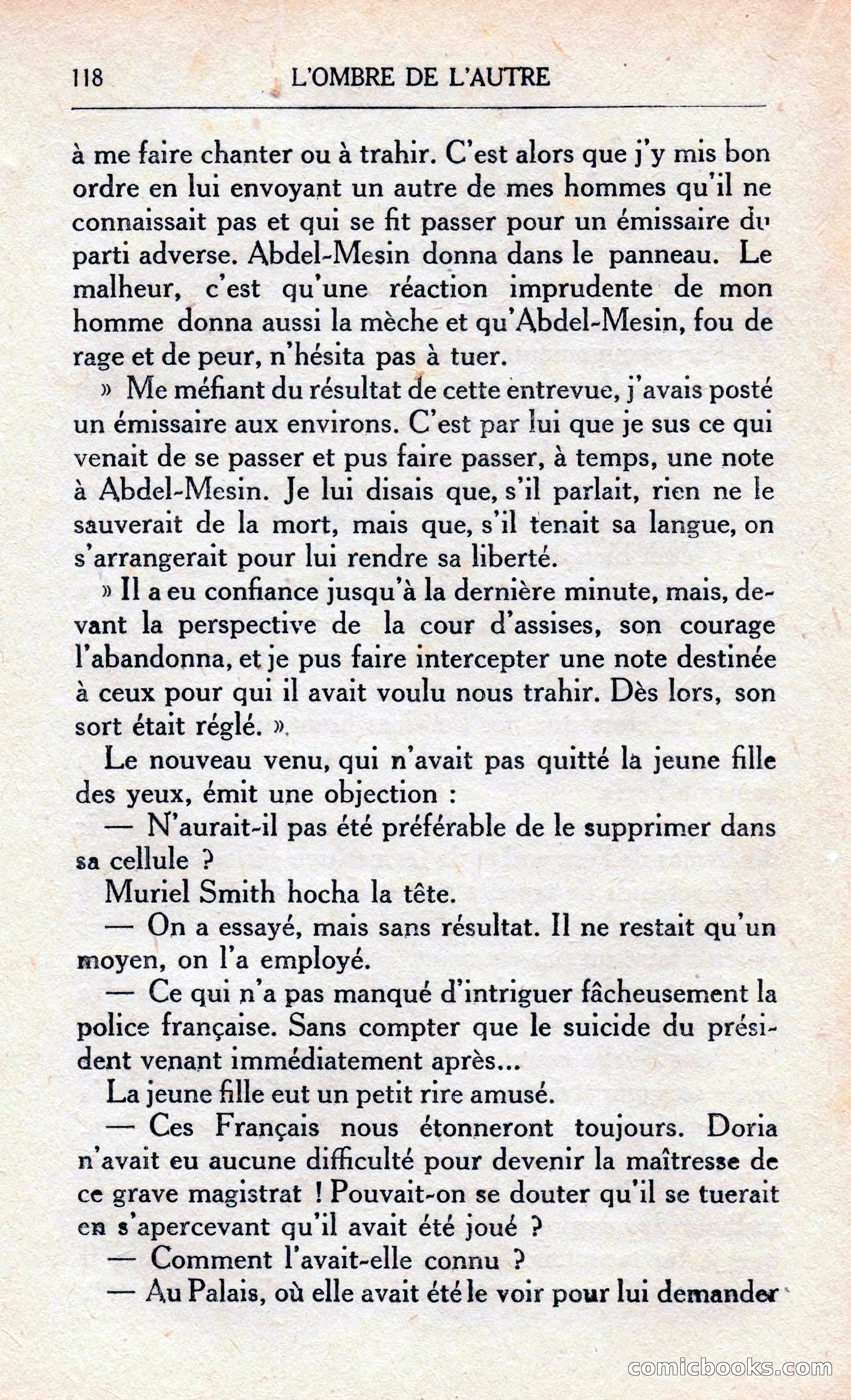 L'Ombre De L'autre — page 124 of 293