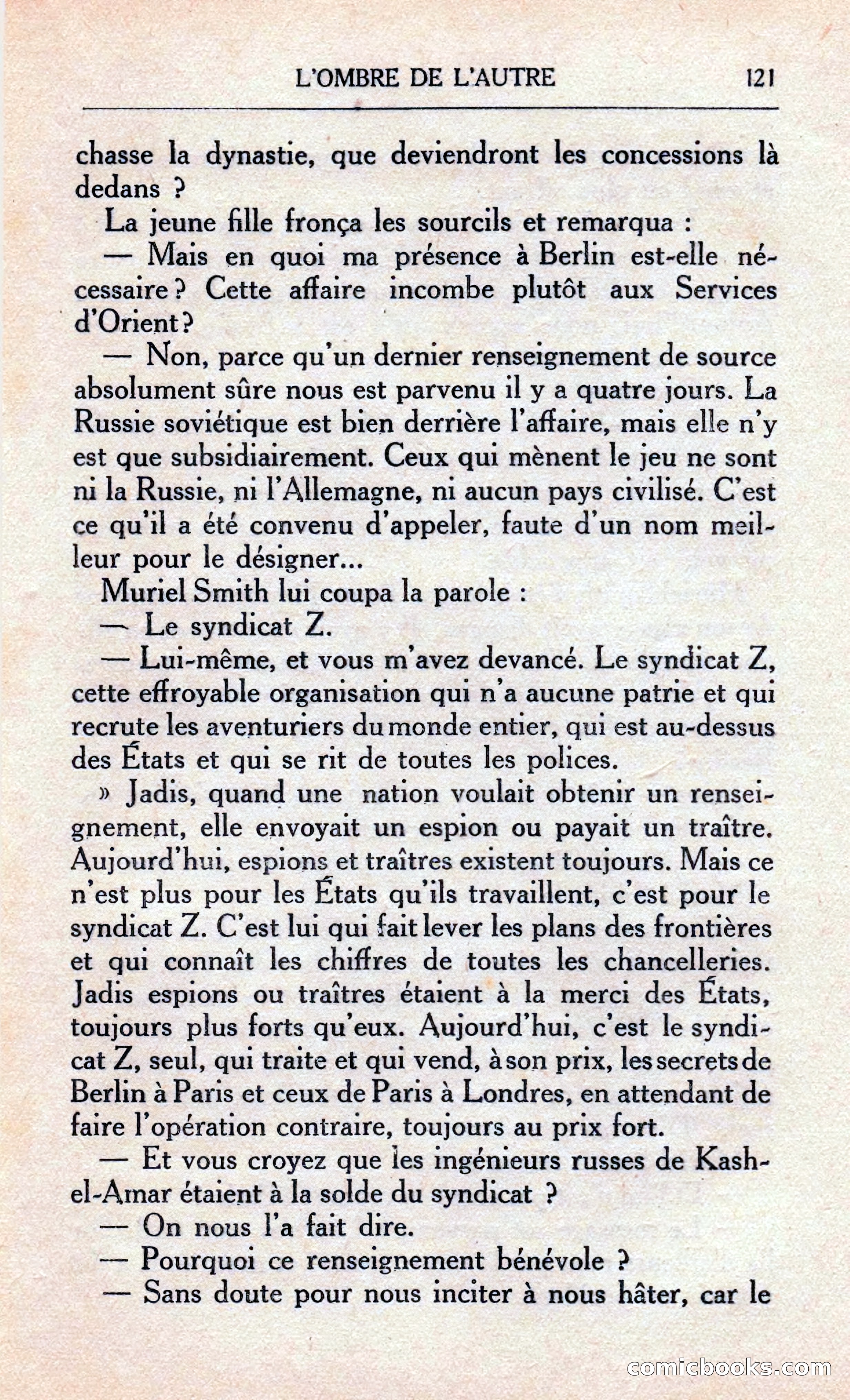 L'Ombre De L'autre — page 127 of 293