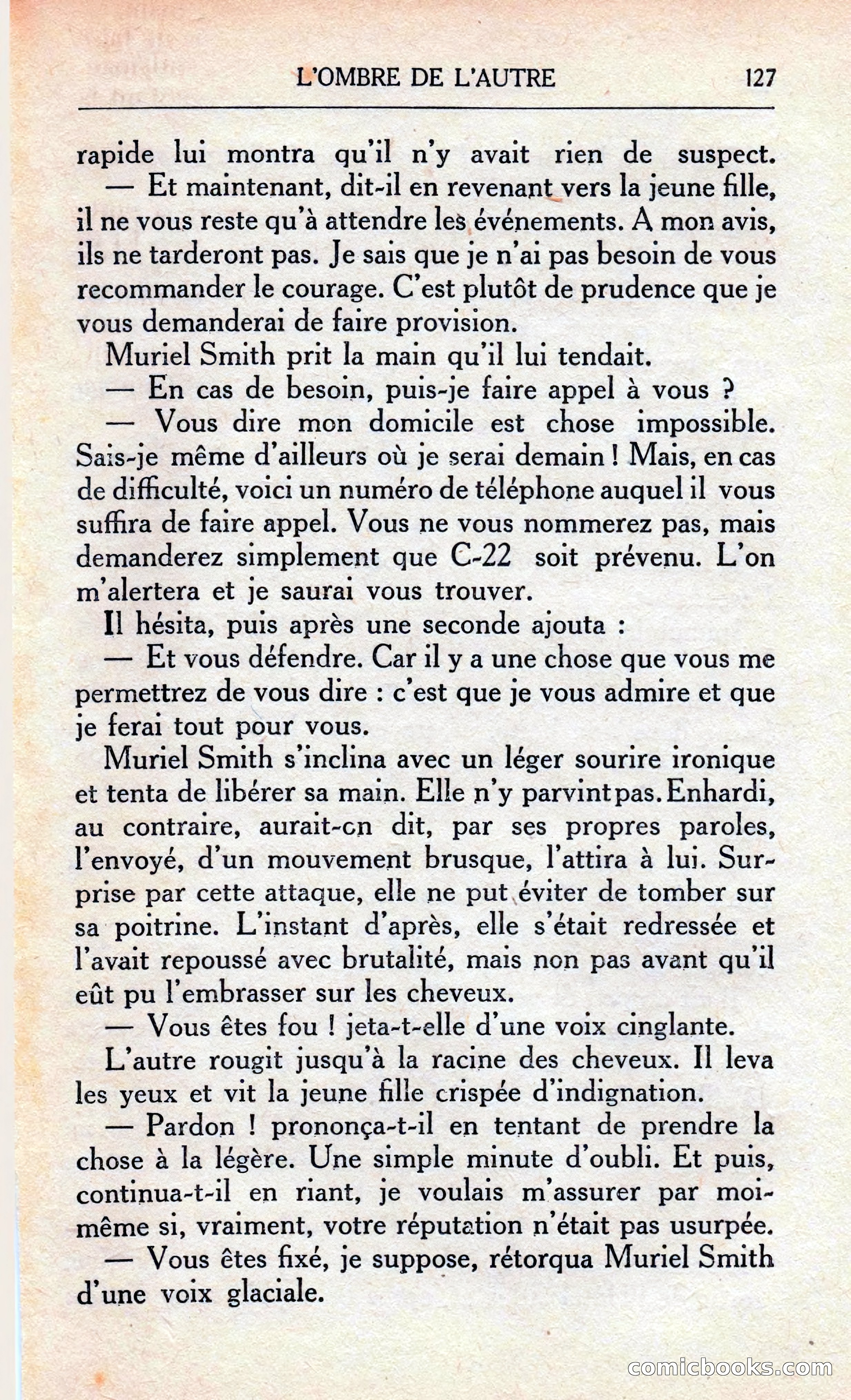 L'Ombre De L'autre — page 133 of 293