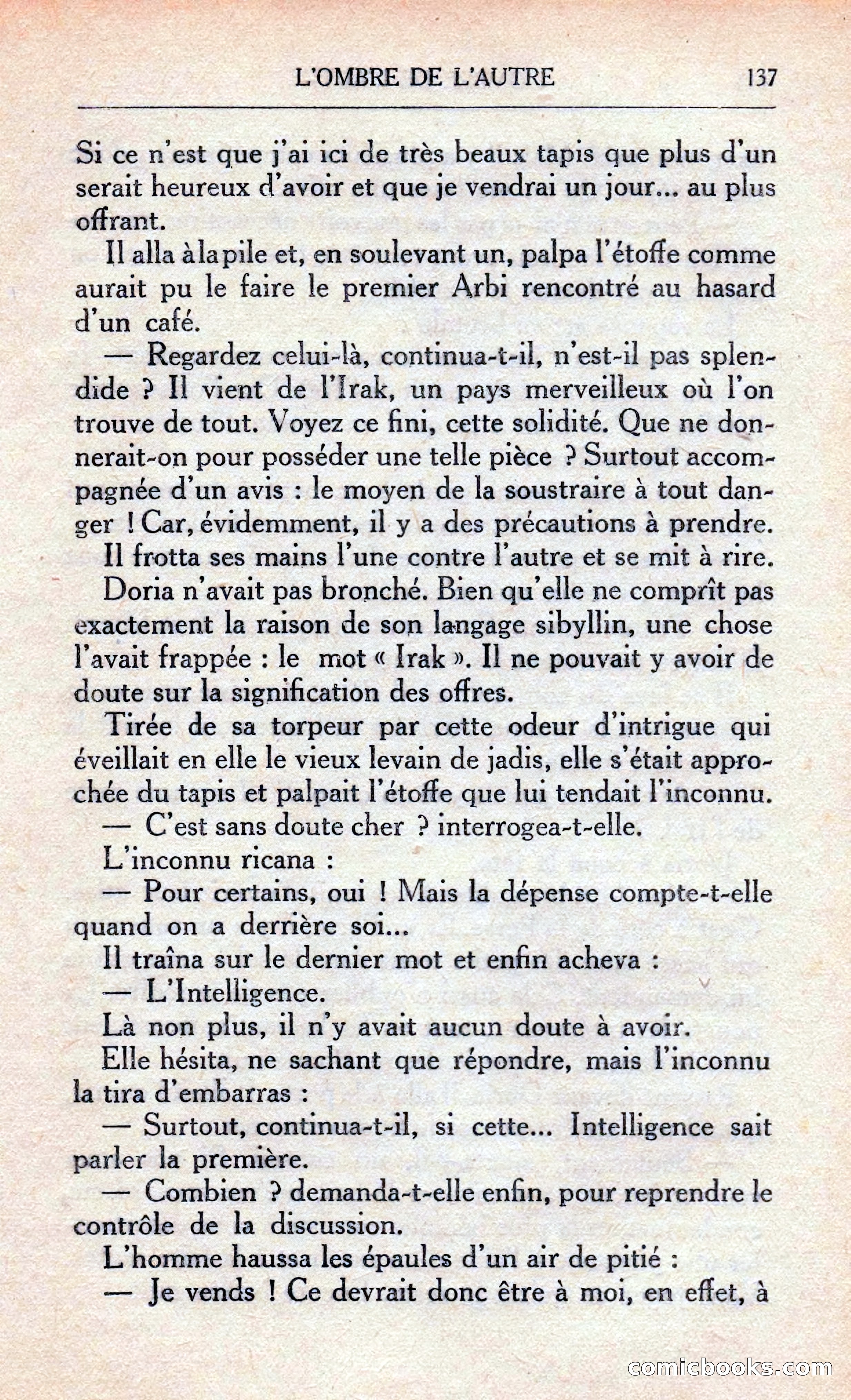 L'Ombre De L'autre — page 143 of 293