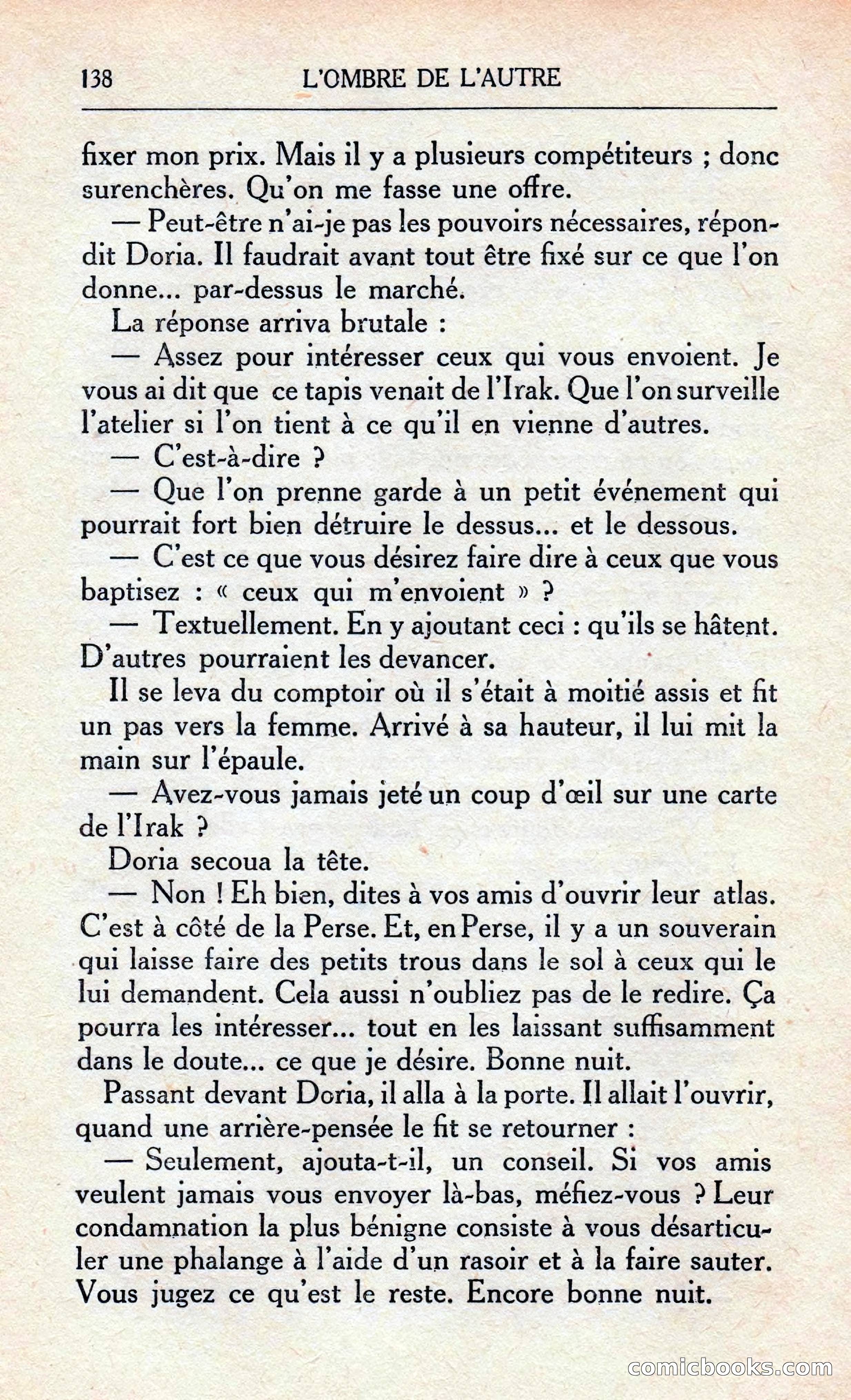L'Ombre De L'autre — page 144 of 293