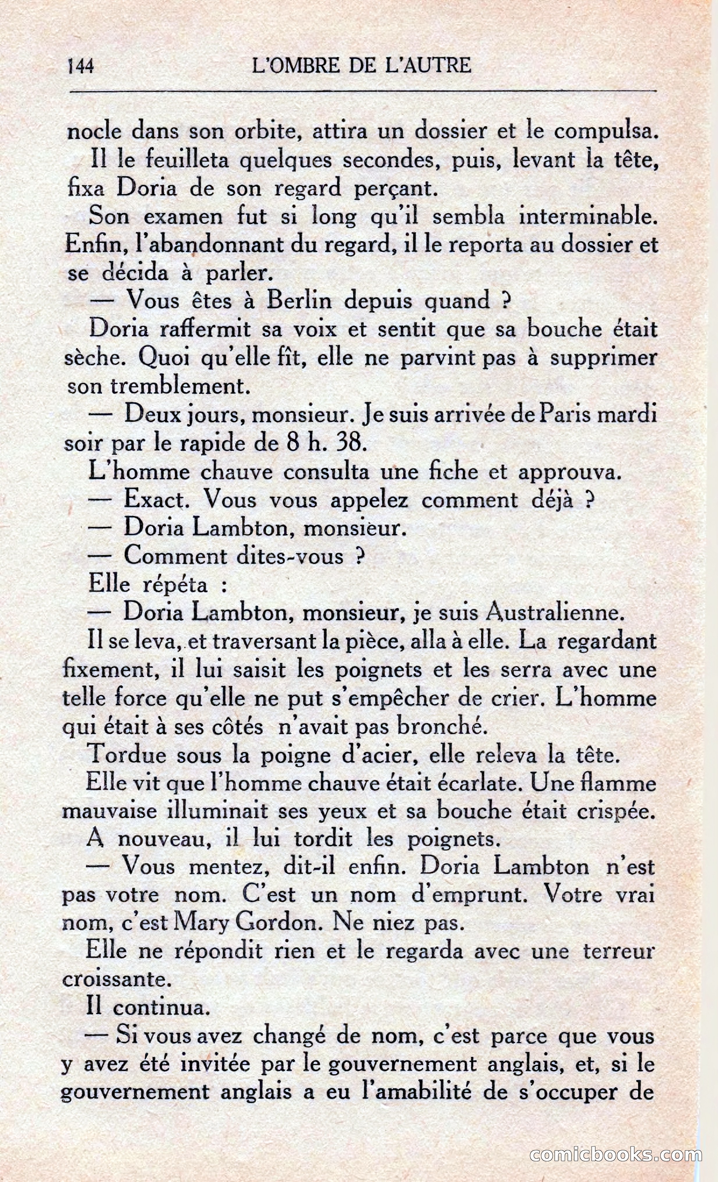 L'Ombre De L'autre — page 150 of 293