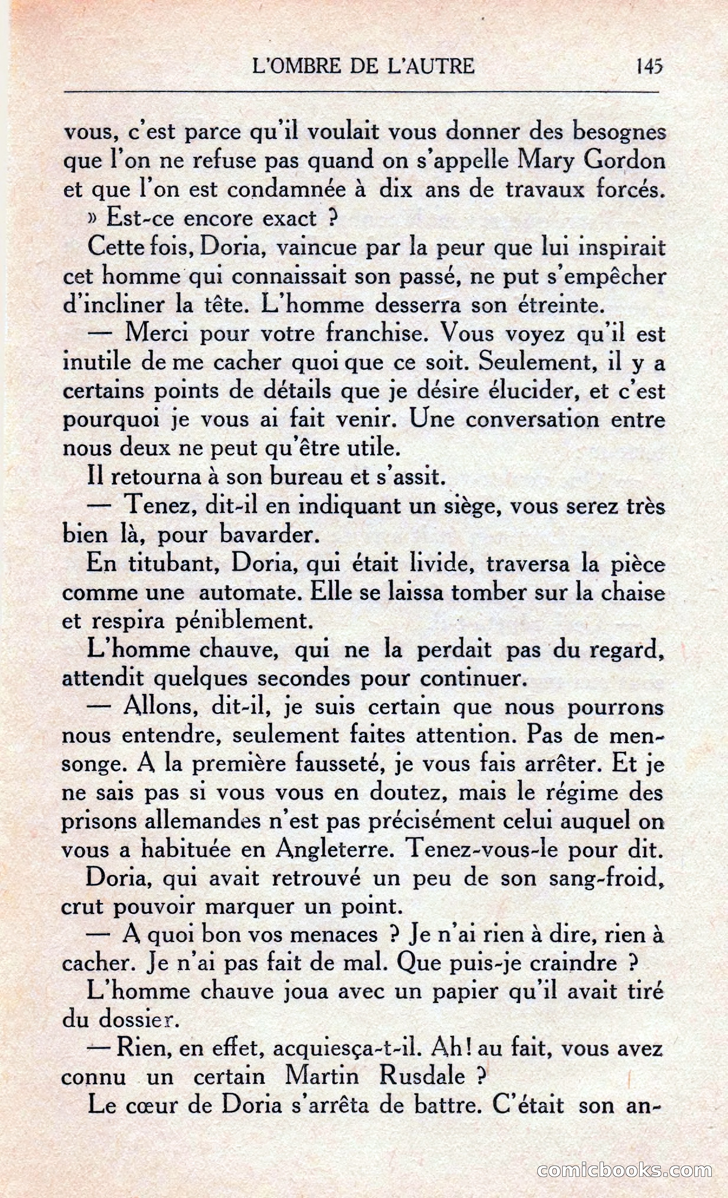 L'Ombre De L'autre — page 151 of 293