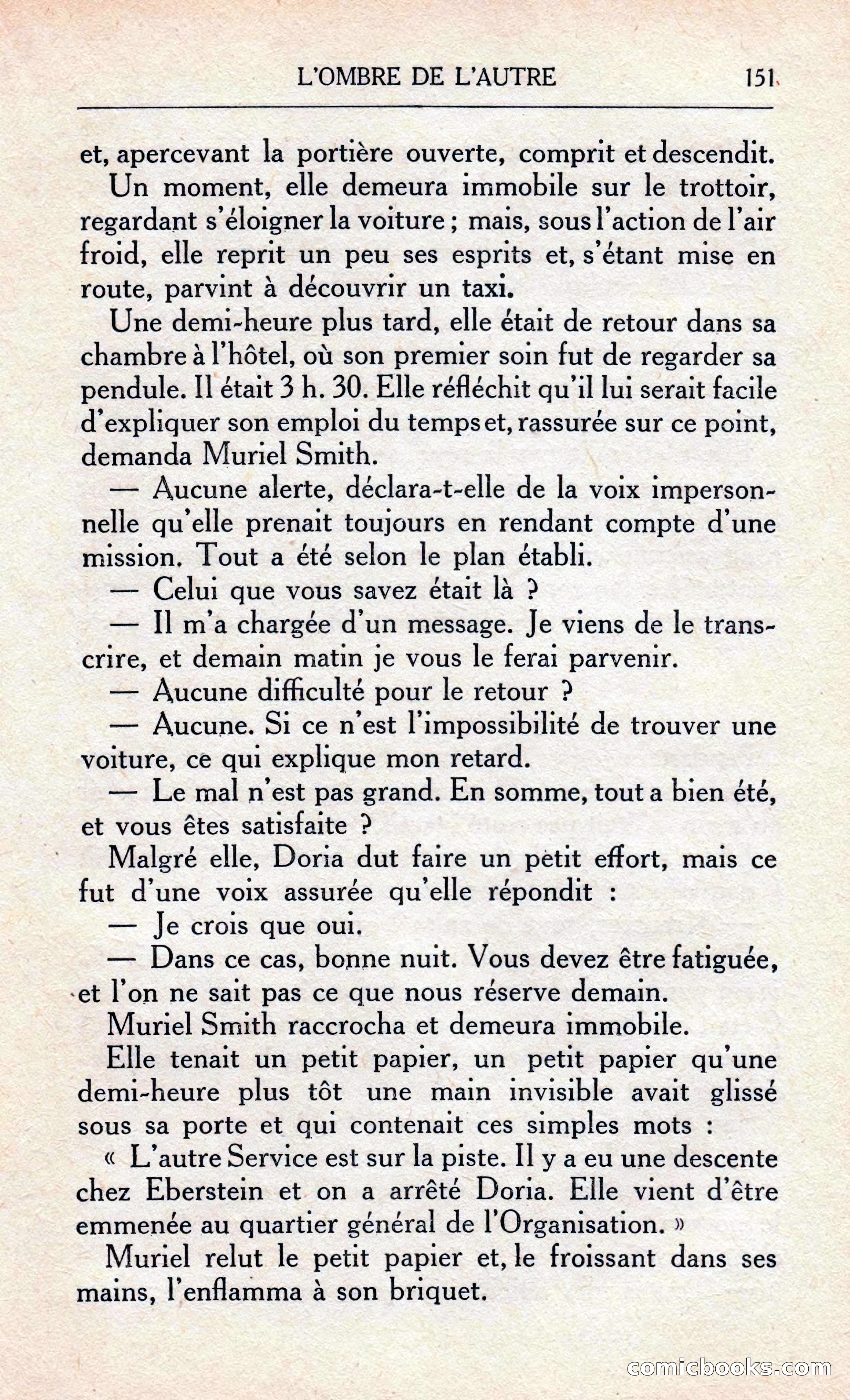 L'Ombre De L'autre — page 157 of 293