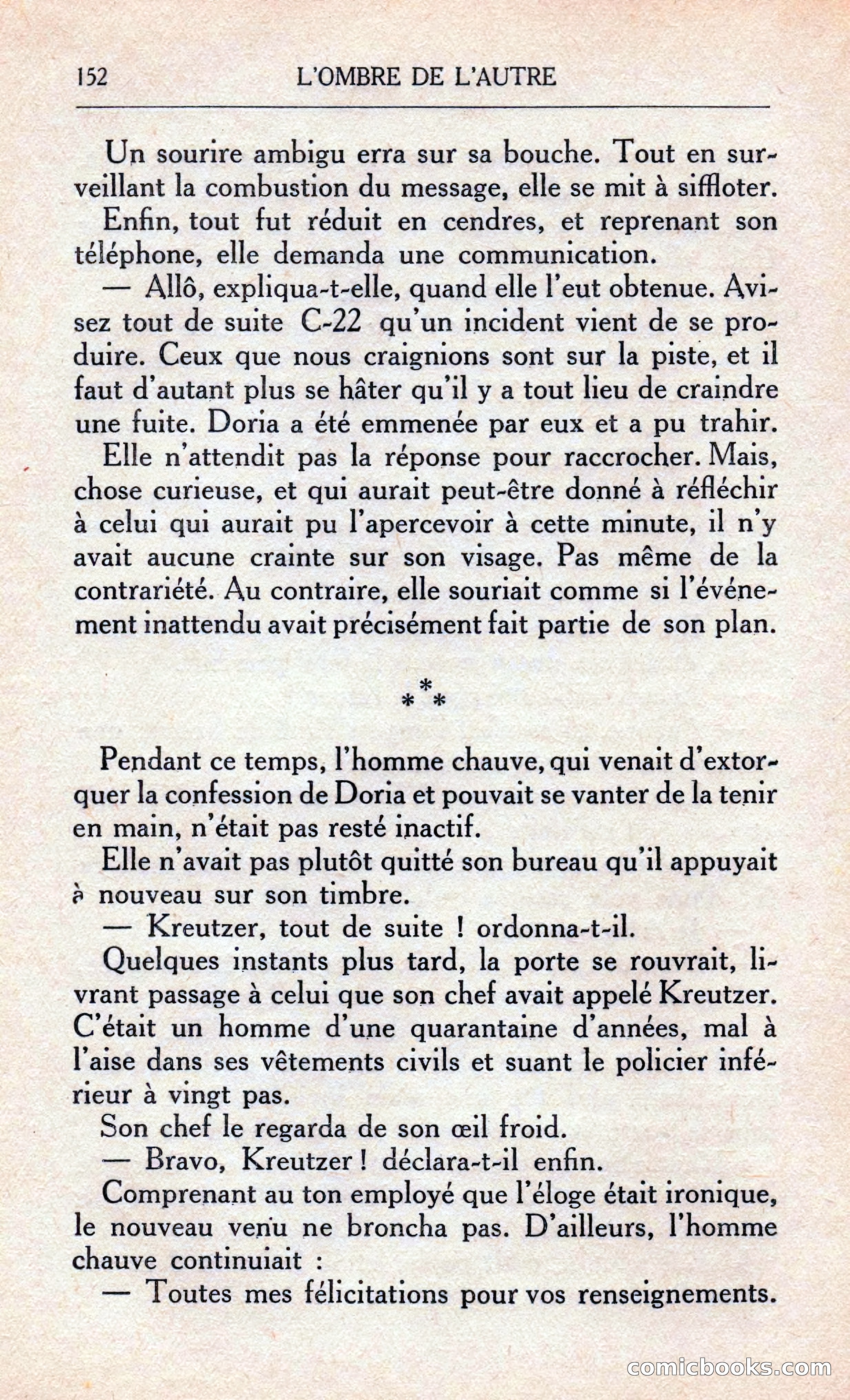 L'Ombre De L'autre — page 158 of 293