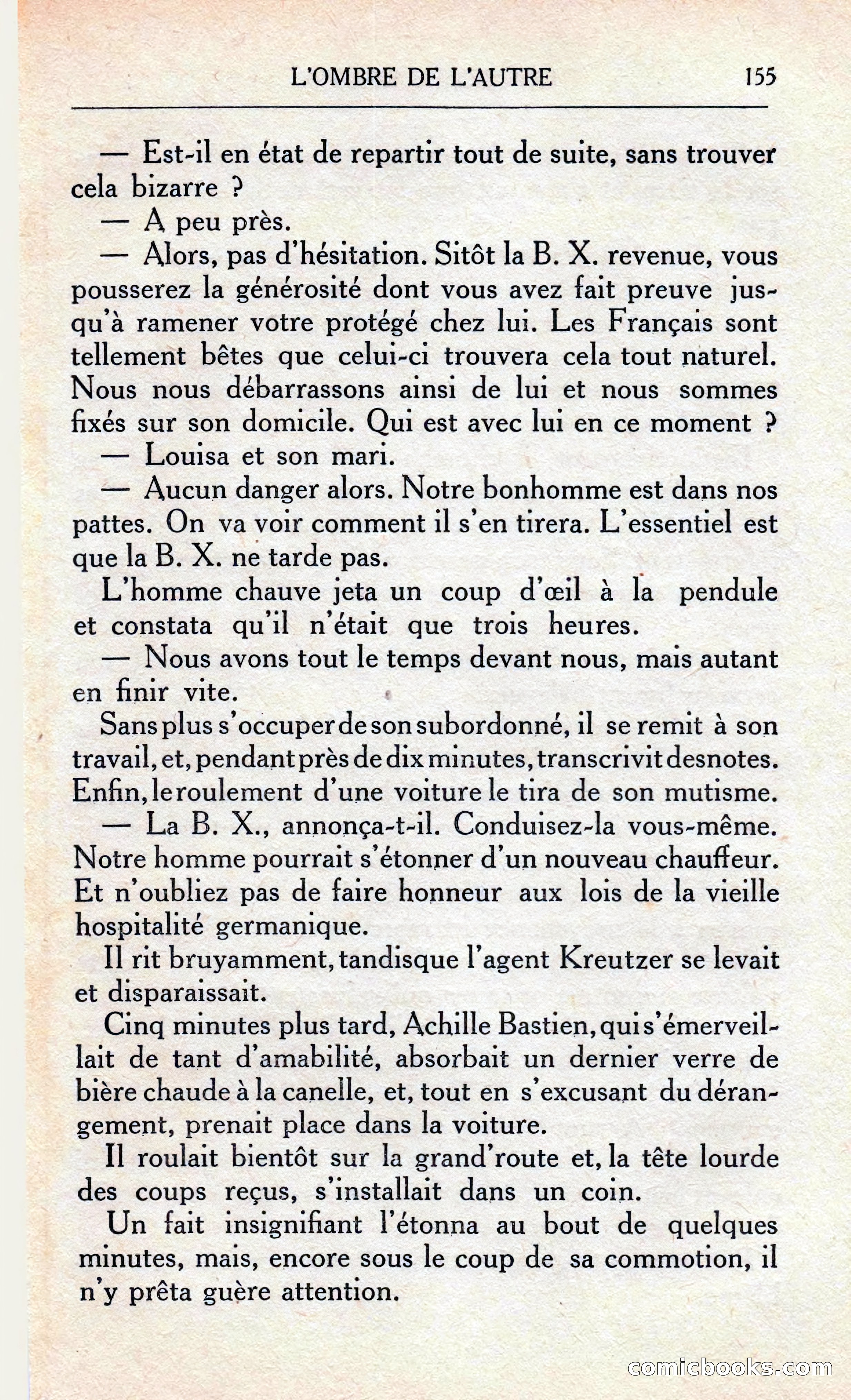 L'Ombre De L'autre — page 161 of 293