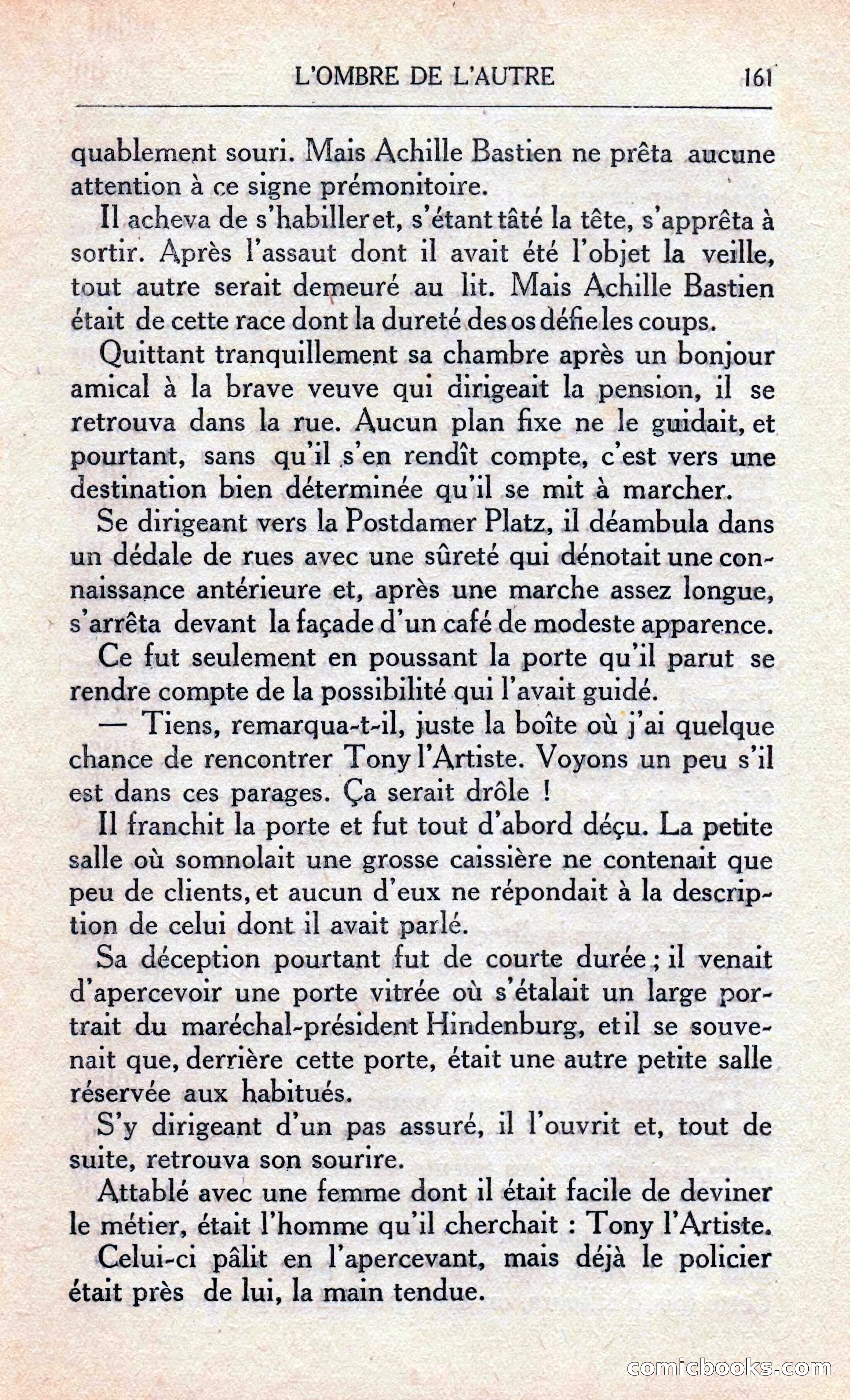 L'Ombre De L'autre — page 167 of 293