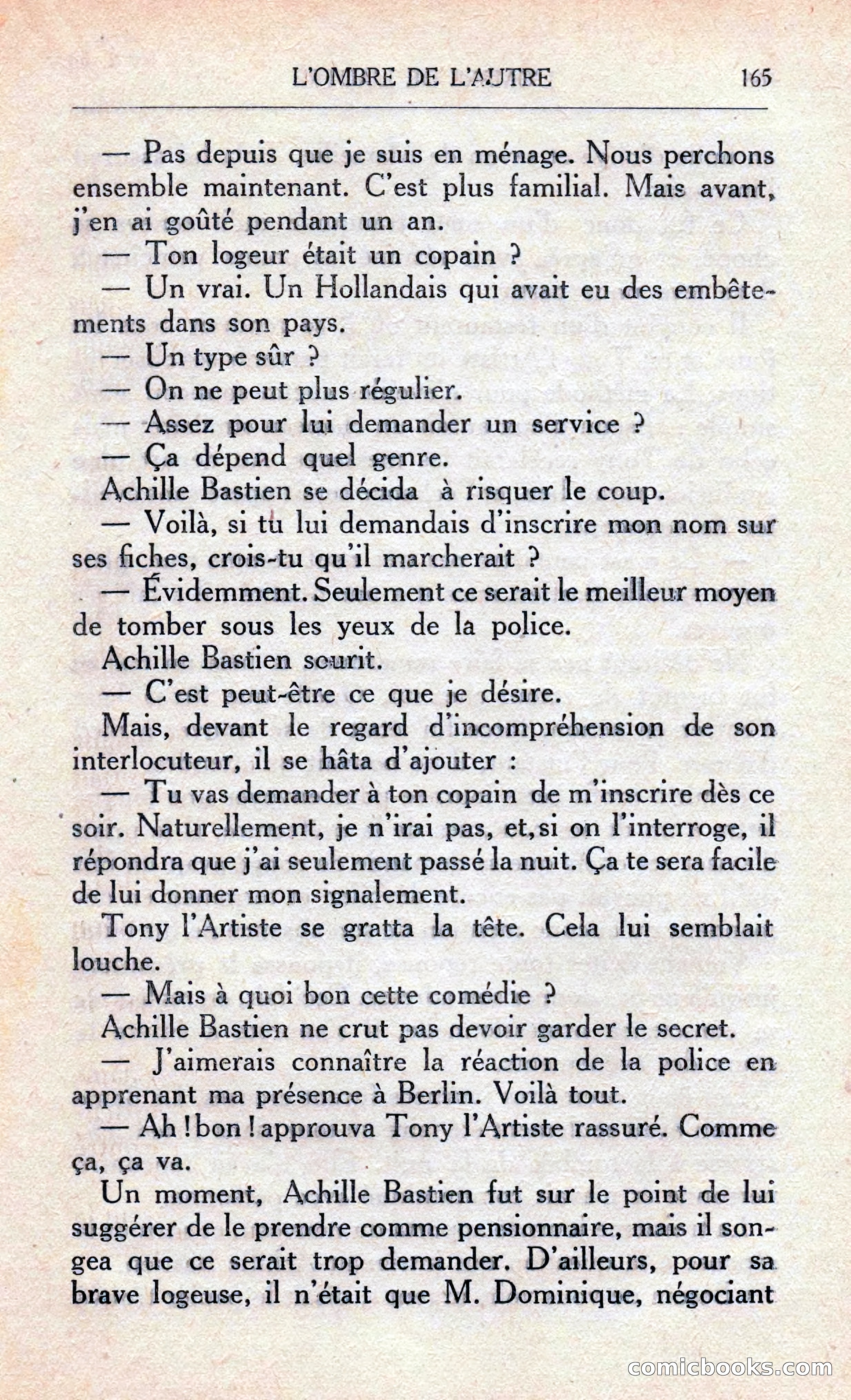 L'Ombre De L'autre — page 171 of 293