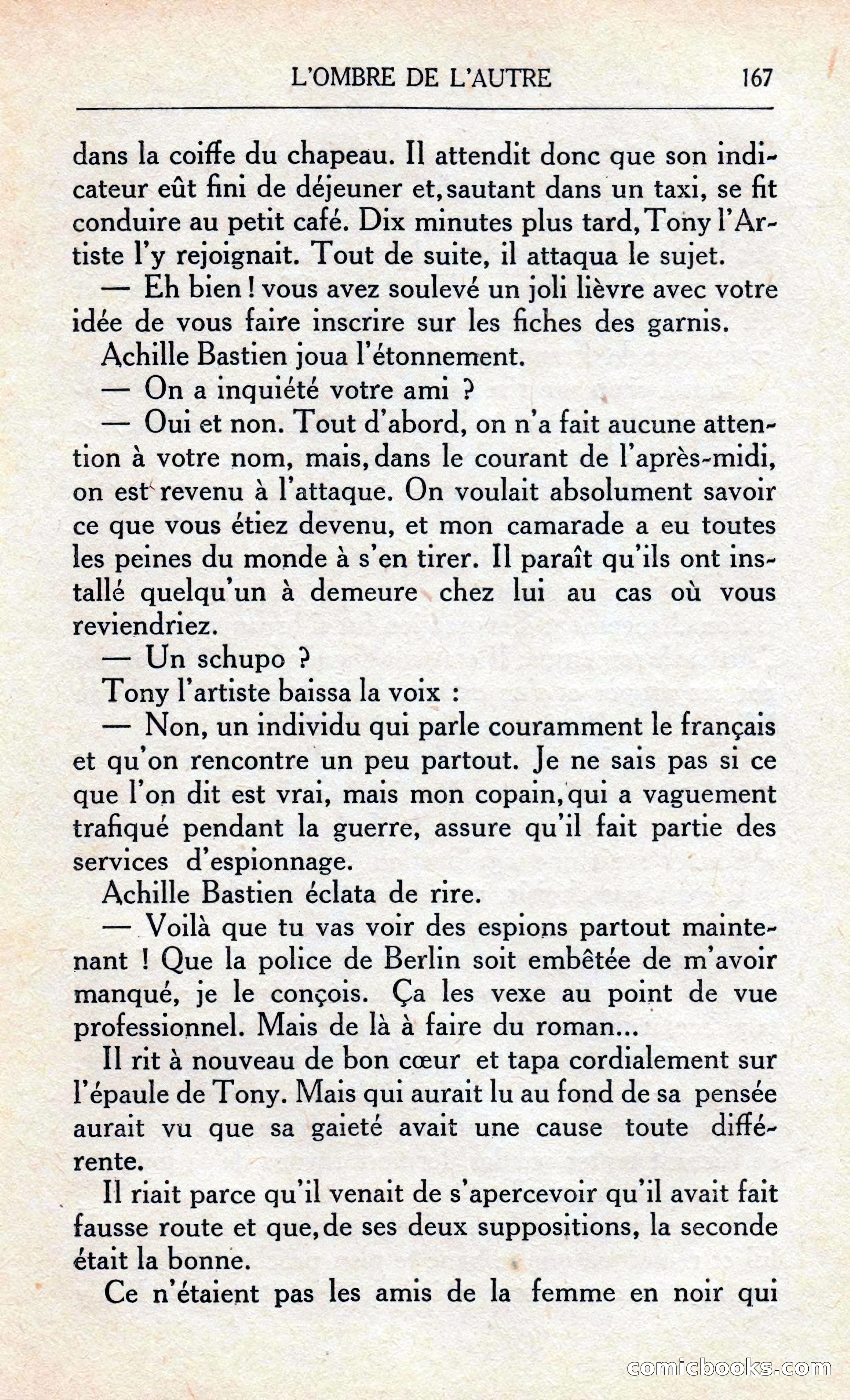 L'Ombre De L'autre — page 173 of 293